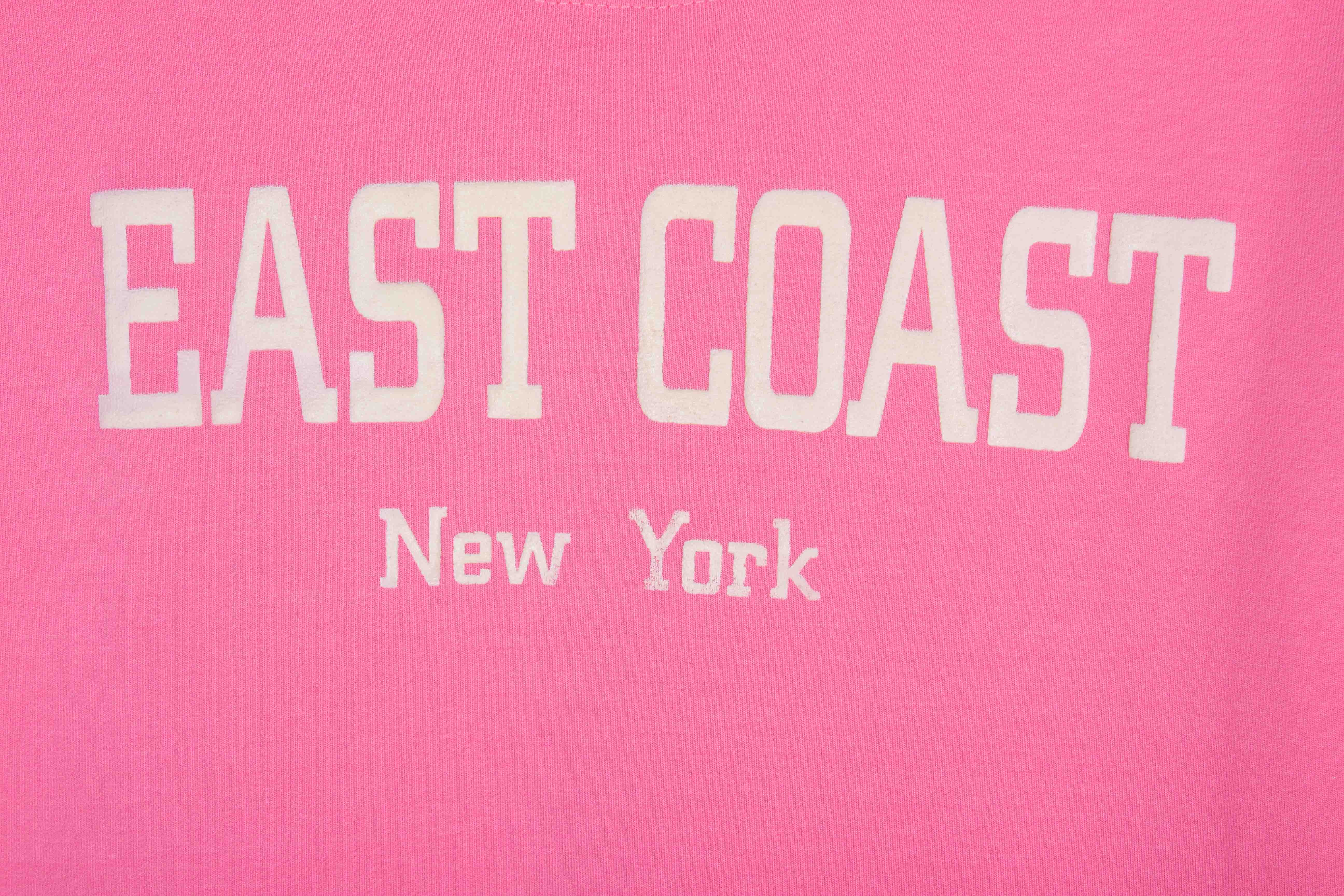 East Coast New York Pink Hoodie