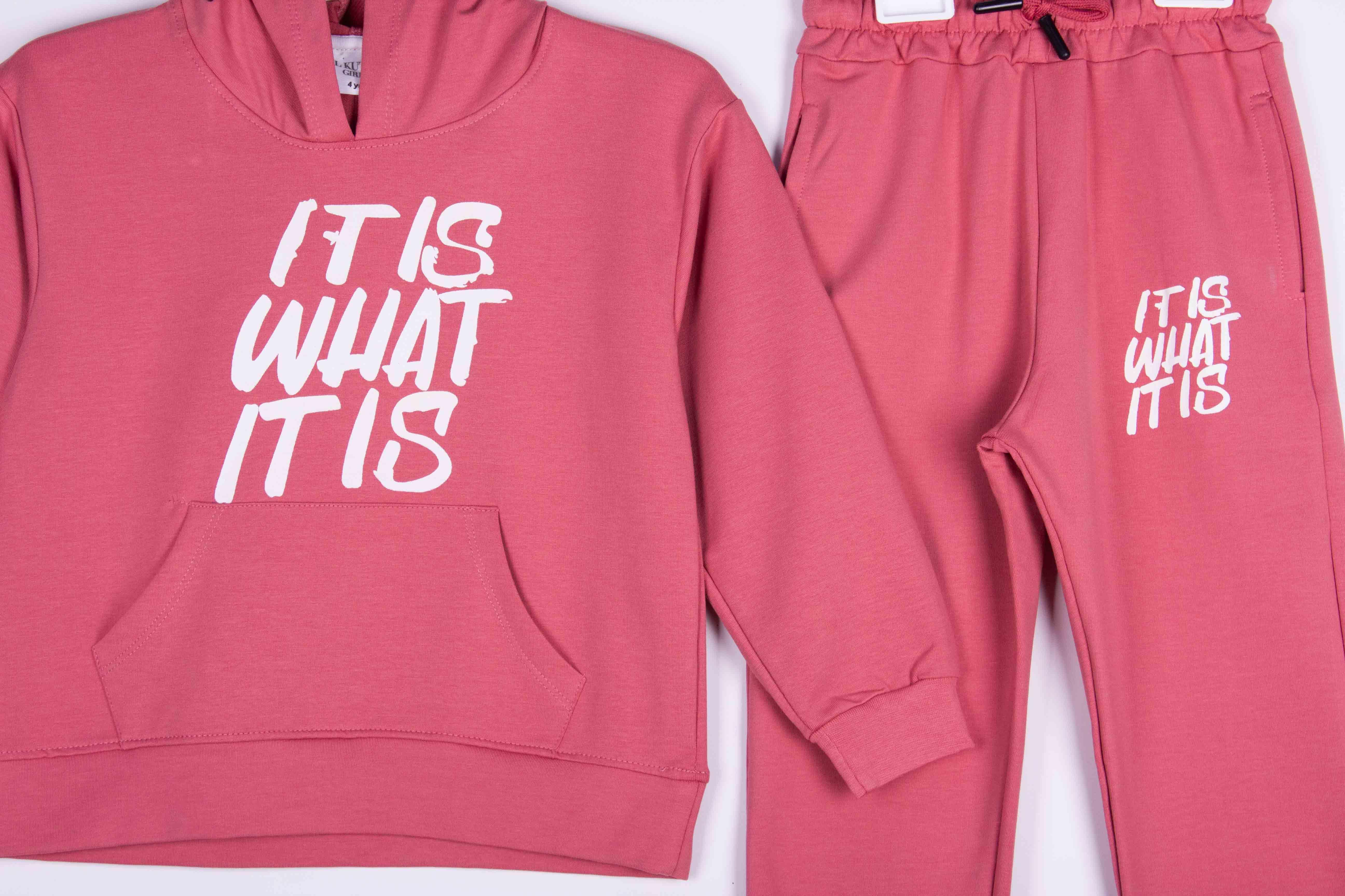 It Is What It Is Rose Hoodie