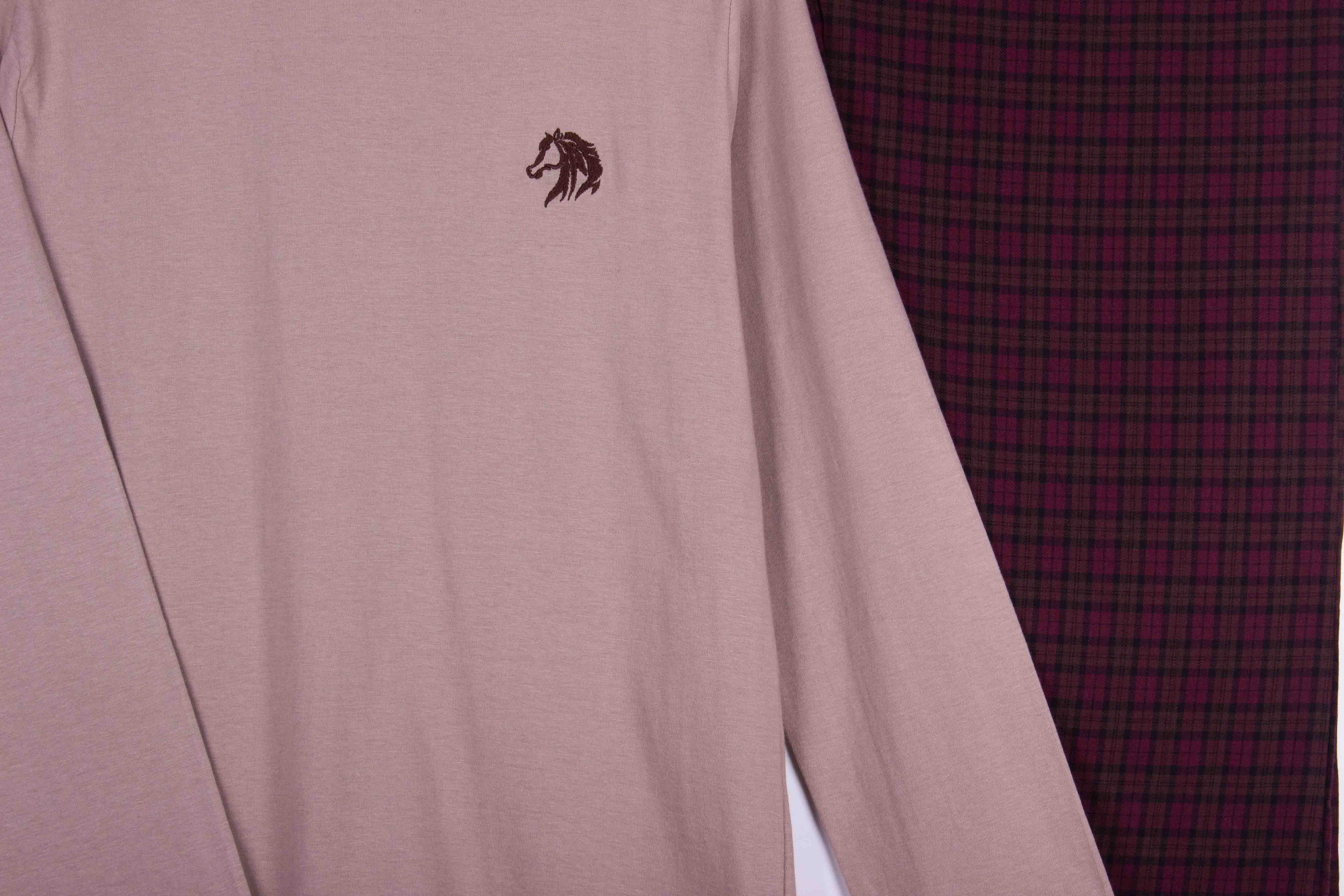 Dusty & Burgundy Checks