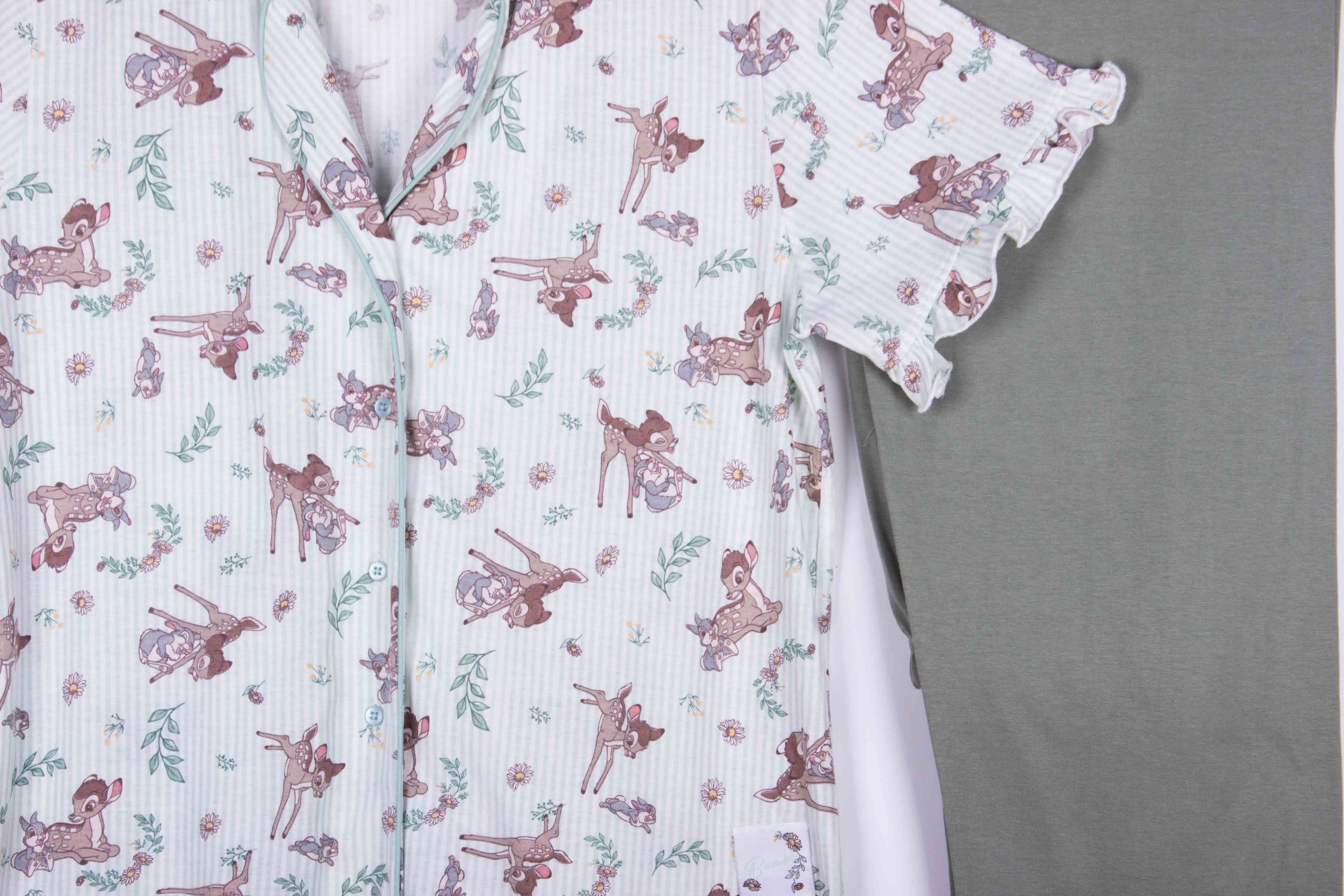 Bambi's Garden (Ribbed Cotton)