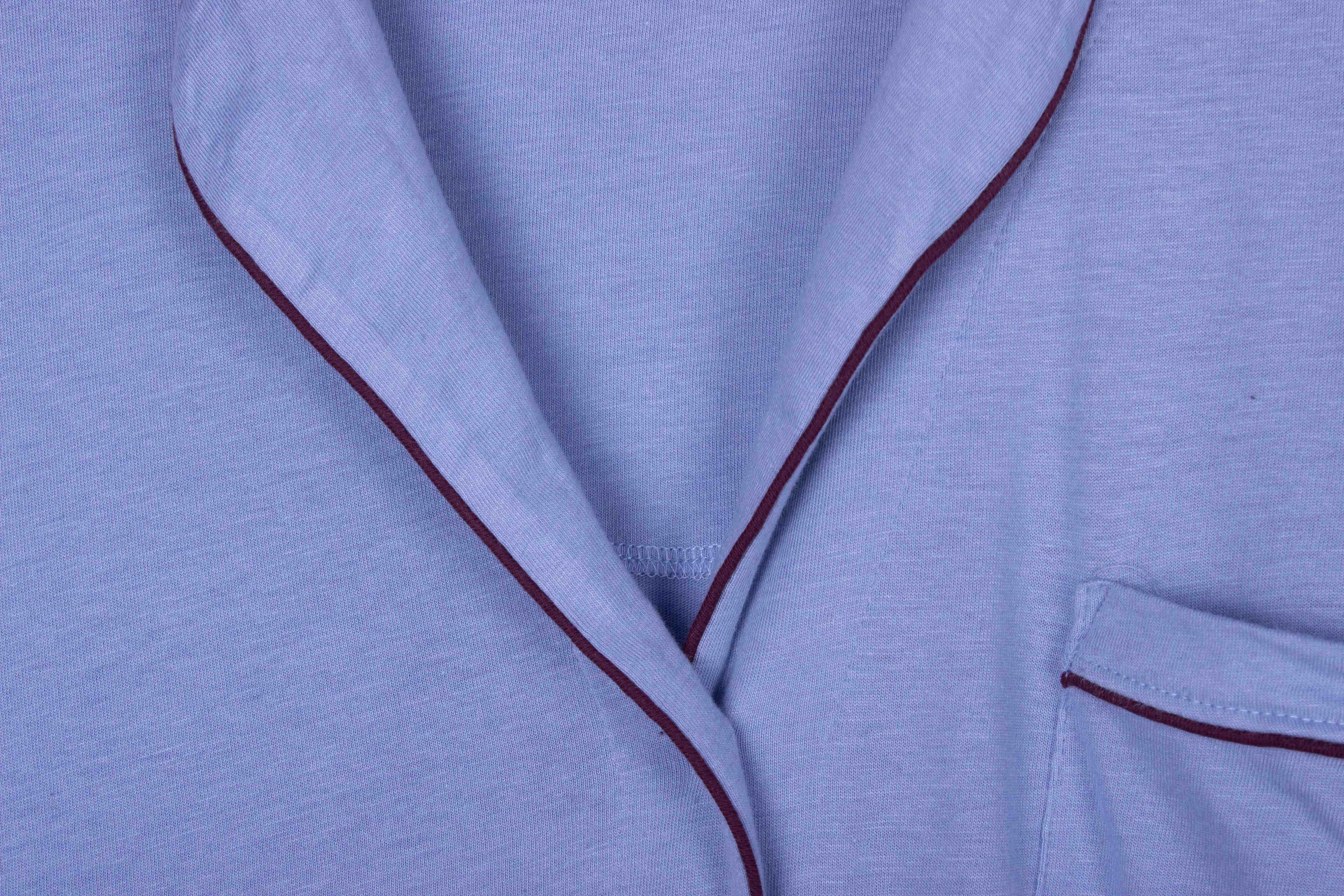 Sky Blue Burgundy Lining (Softest Yet)