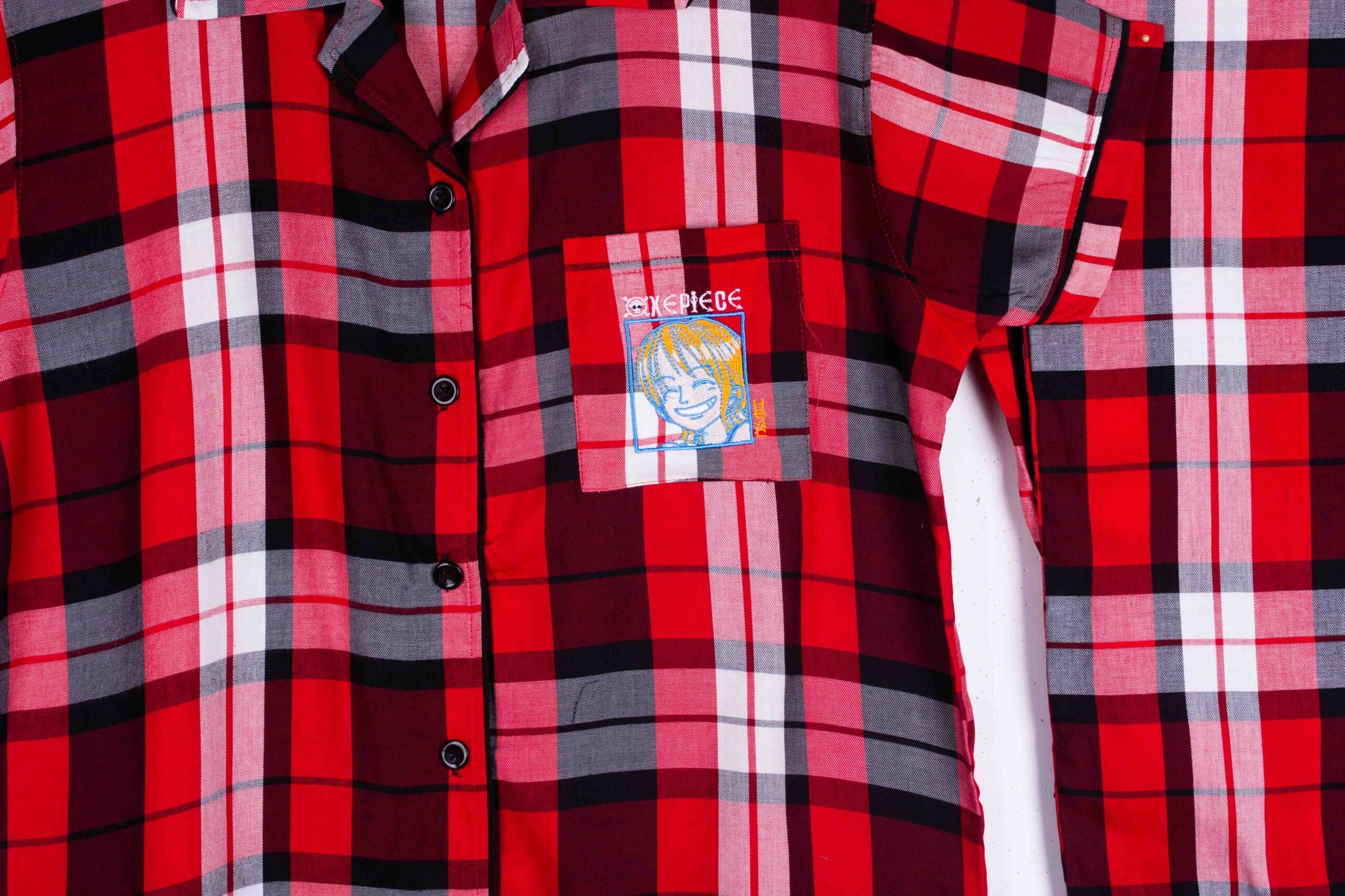 Red Plaid - One Piece