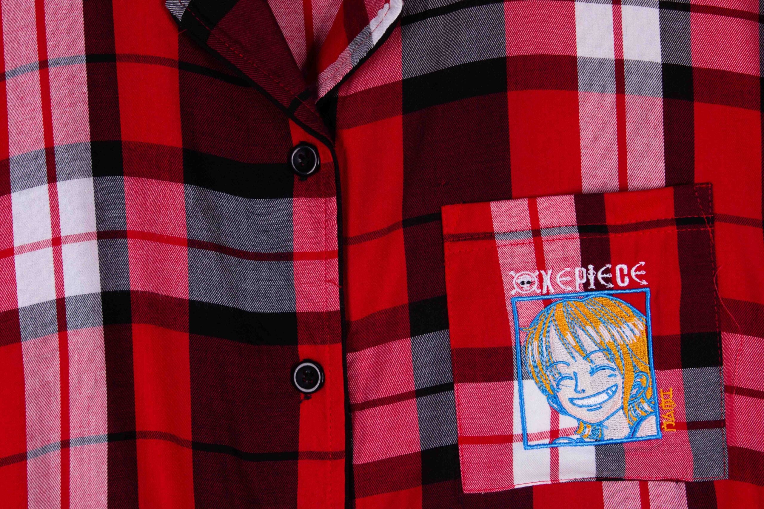 Red Plaid - One Piece