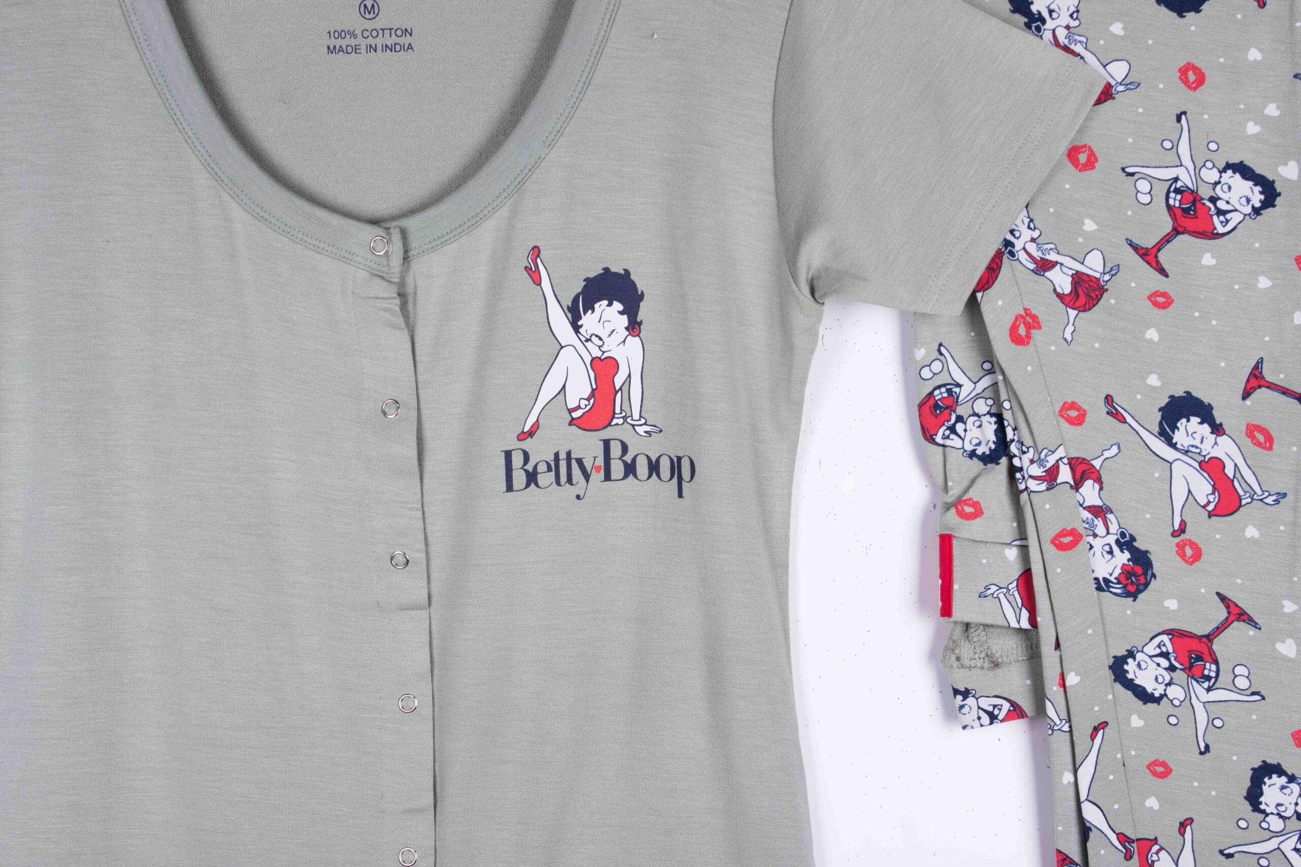 Olive Green Betty Boop