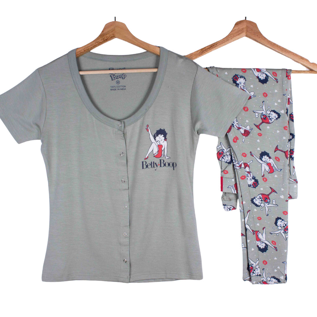 Olive Green Betty Boop