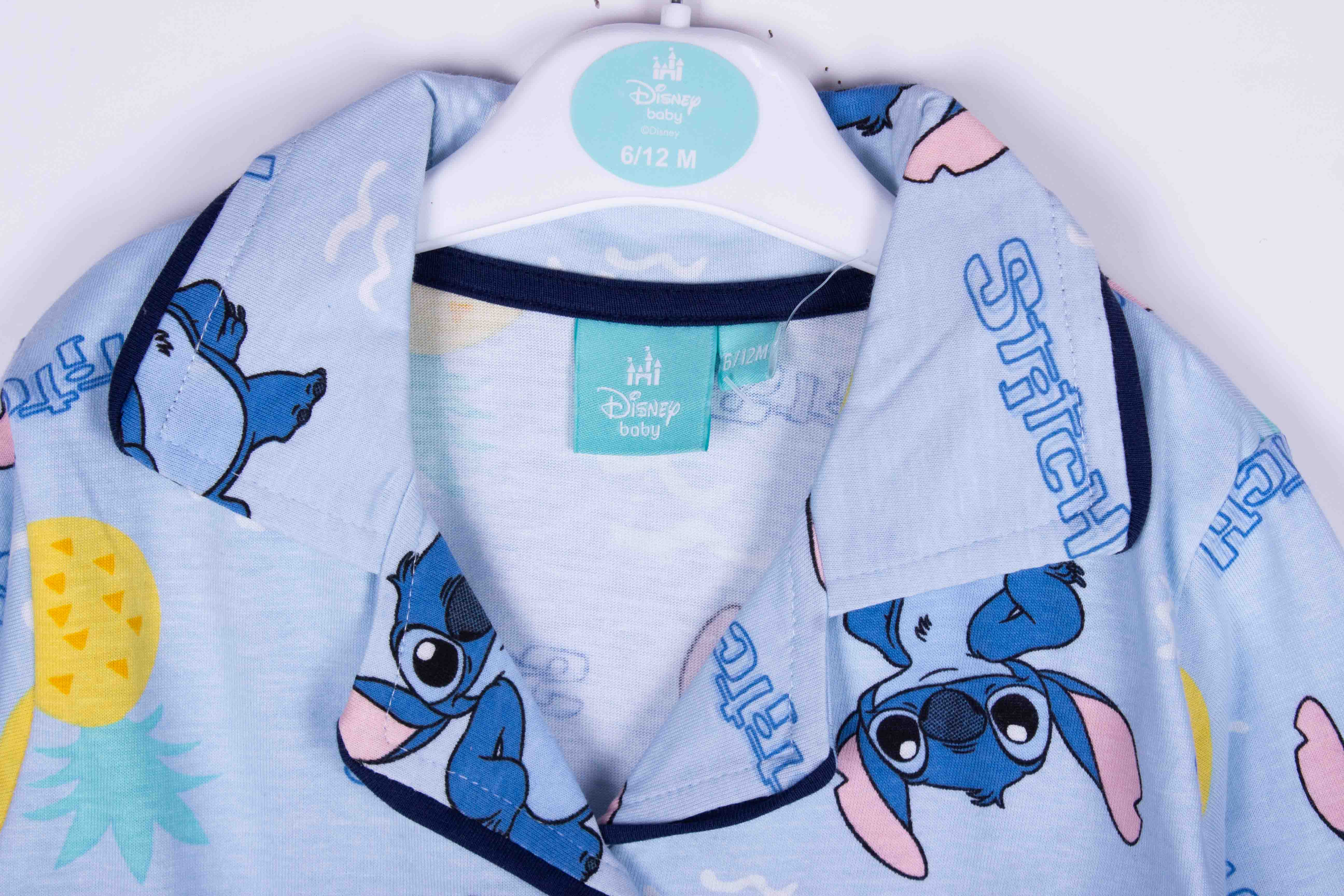 Pineapple Stitch Classy Baby Button-Up