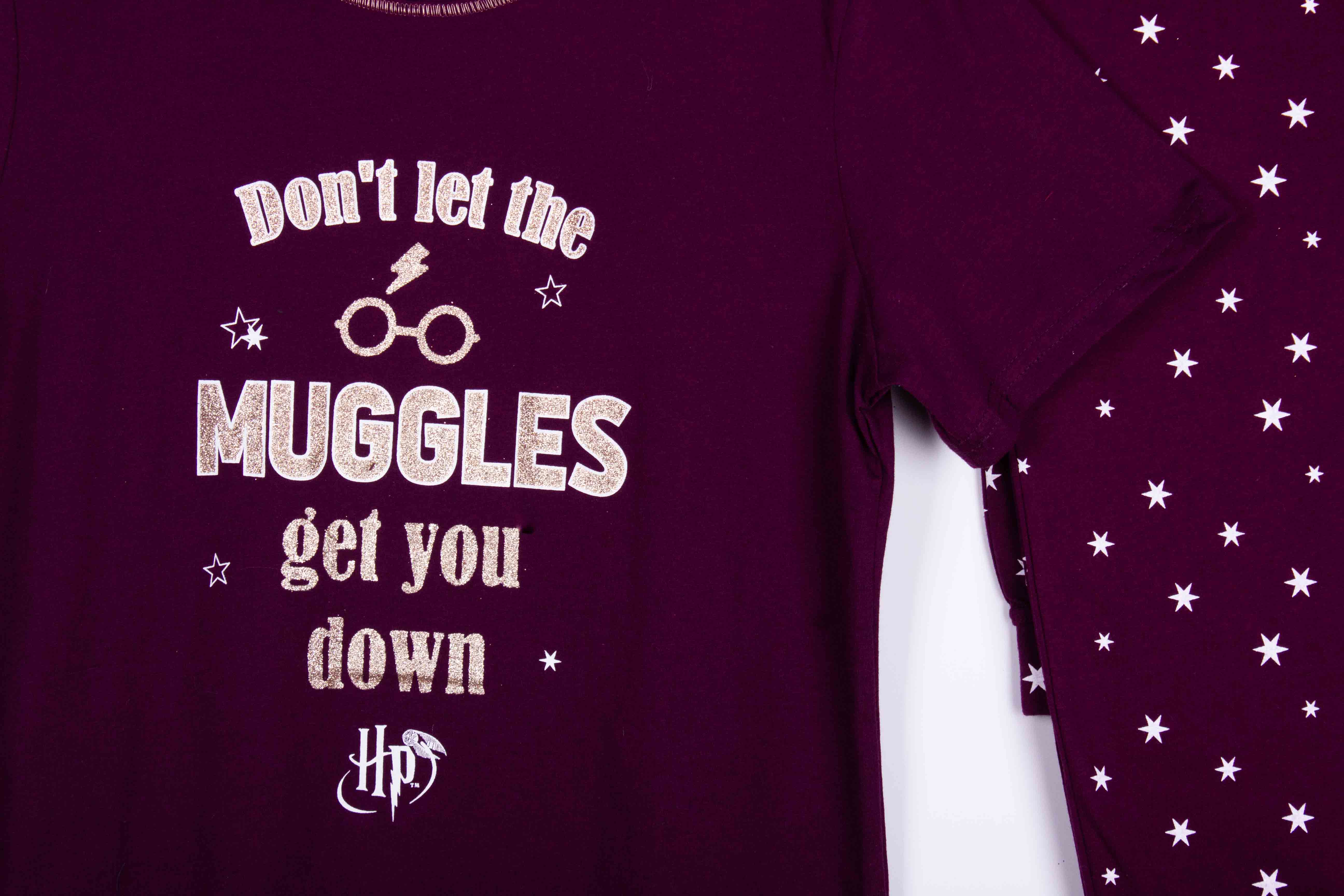 Harry Potter Muggles Maroon