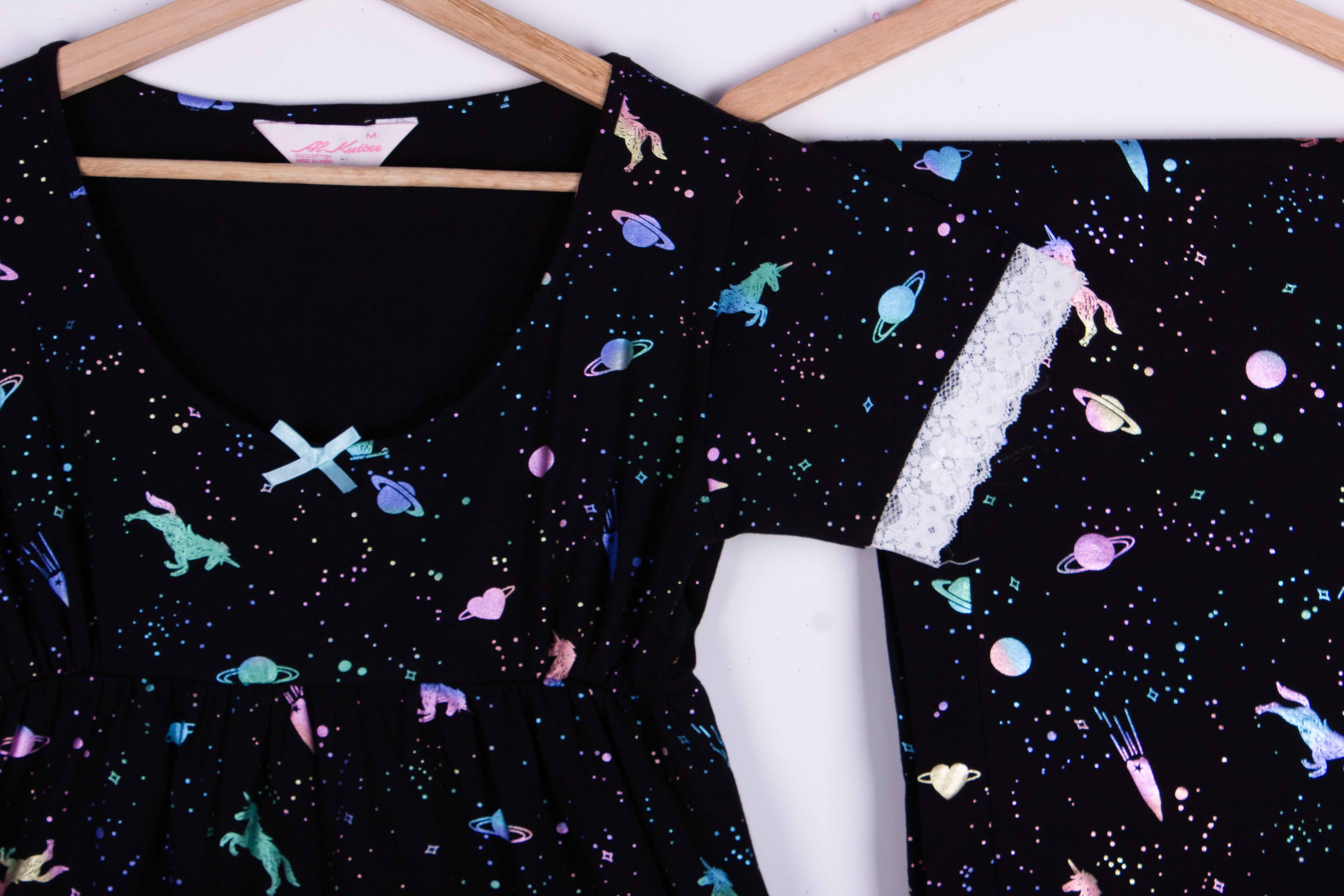 Galaxy Unicorn Bermuda Pants