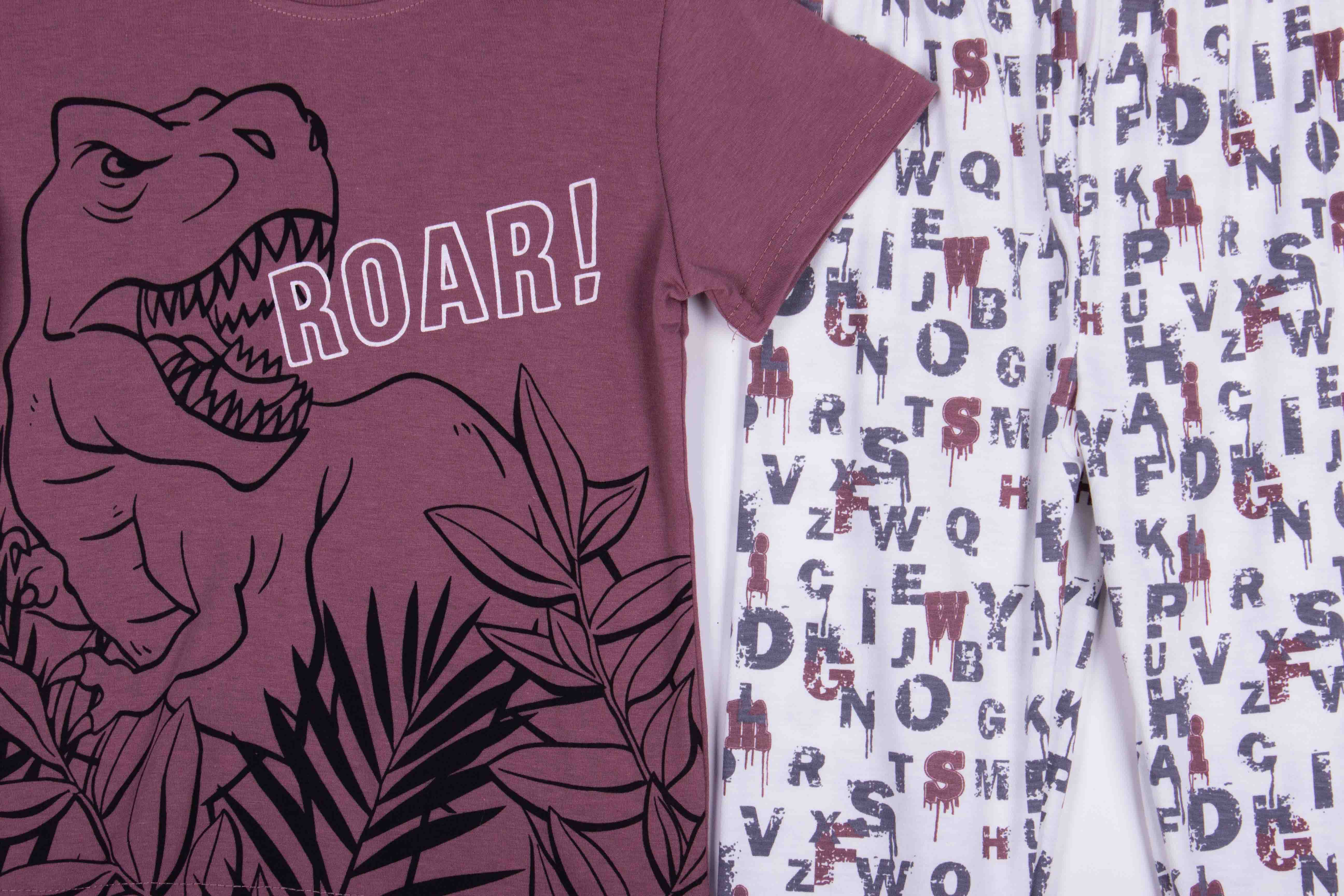 Maroon T Rex Roar