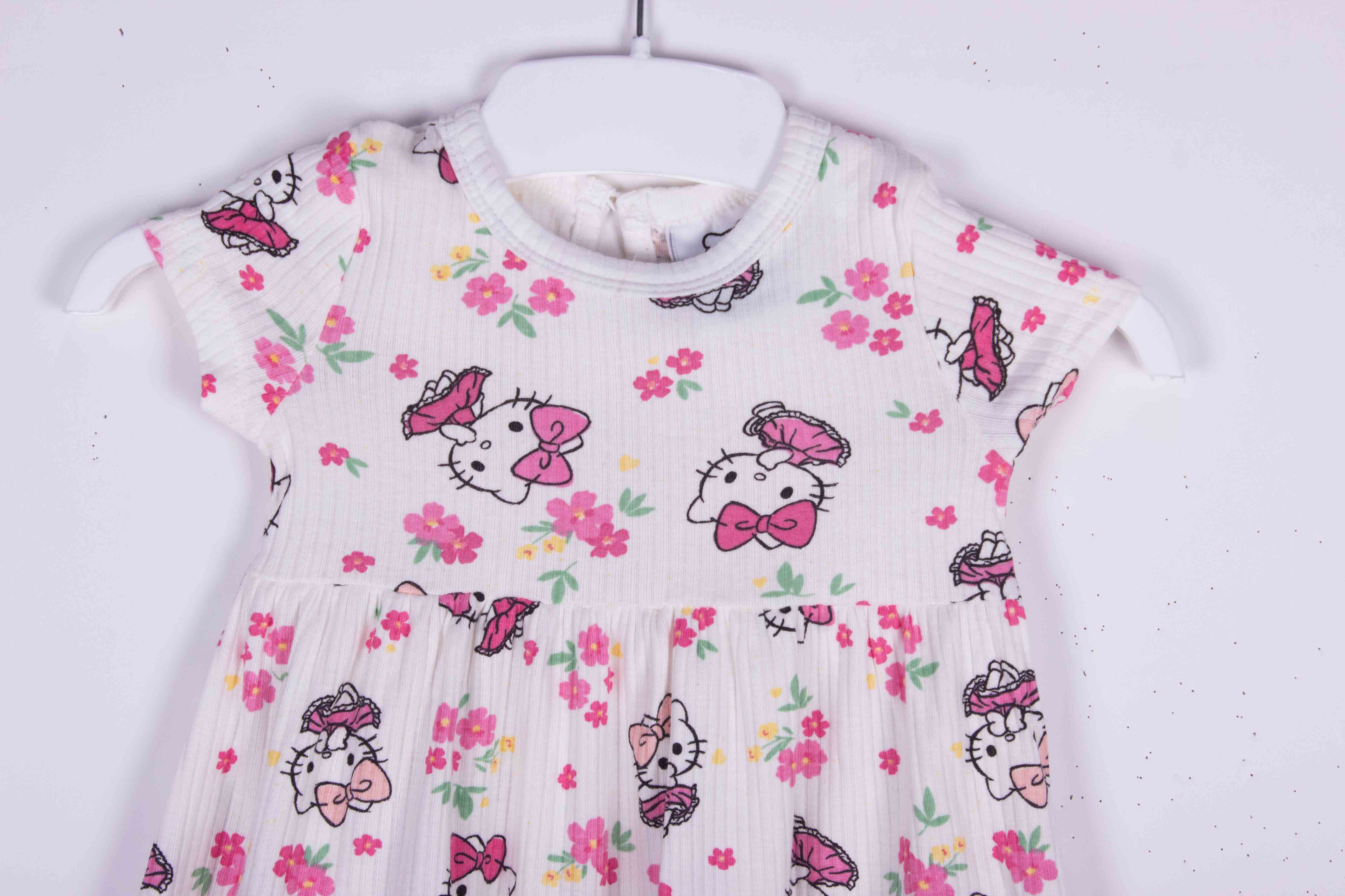 Soft Hello Kitty Floral Dress