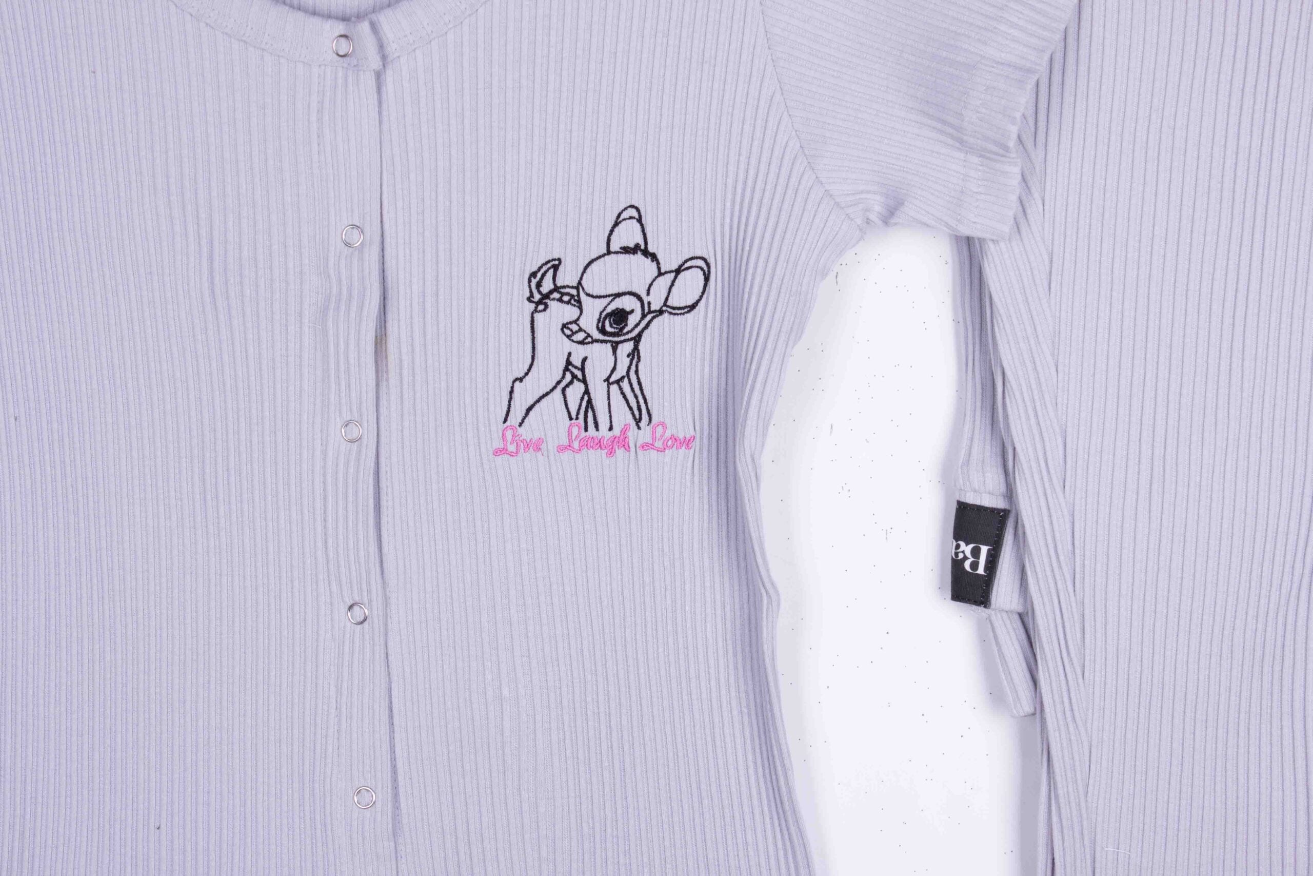 Cozy Thumper (Grey - Ribbed Cotton)