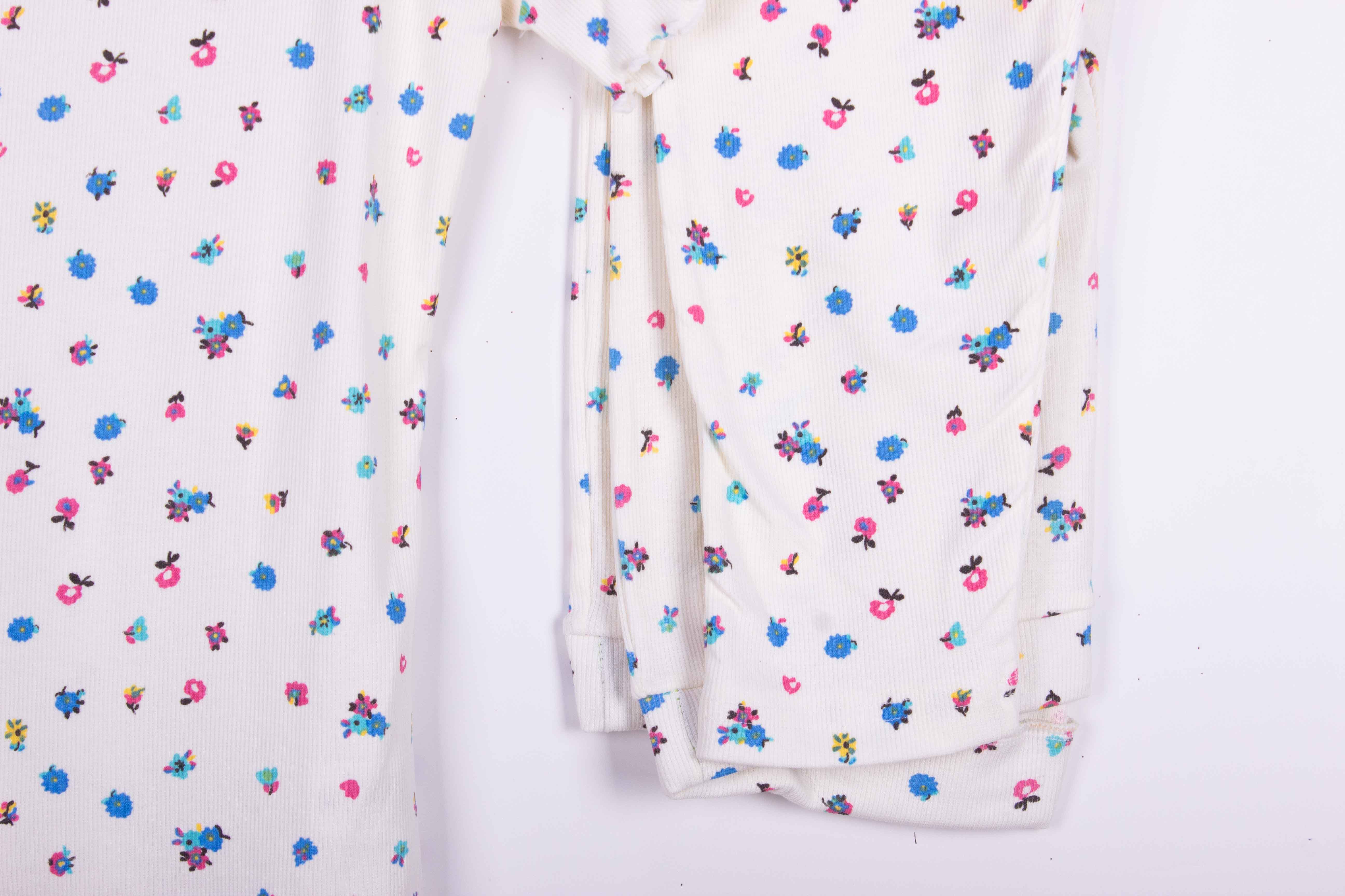 White Ditsy Floral Set