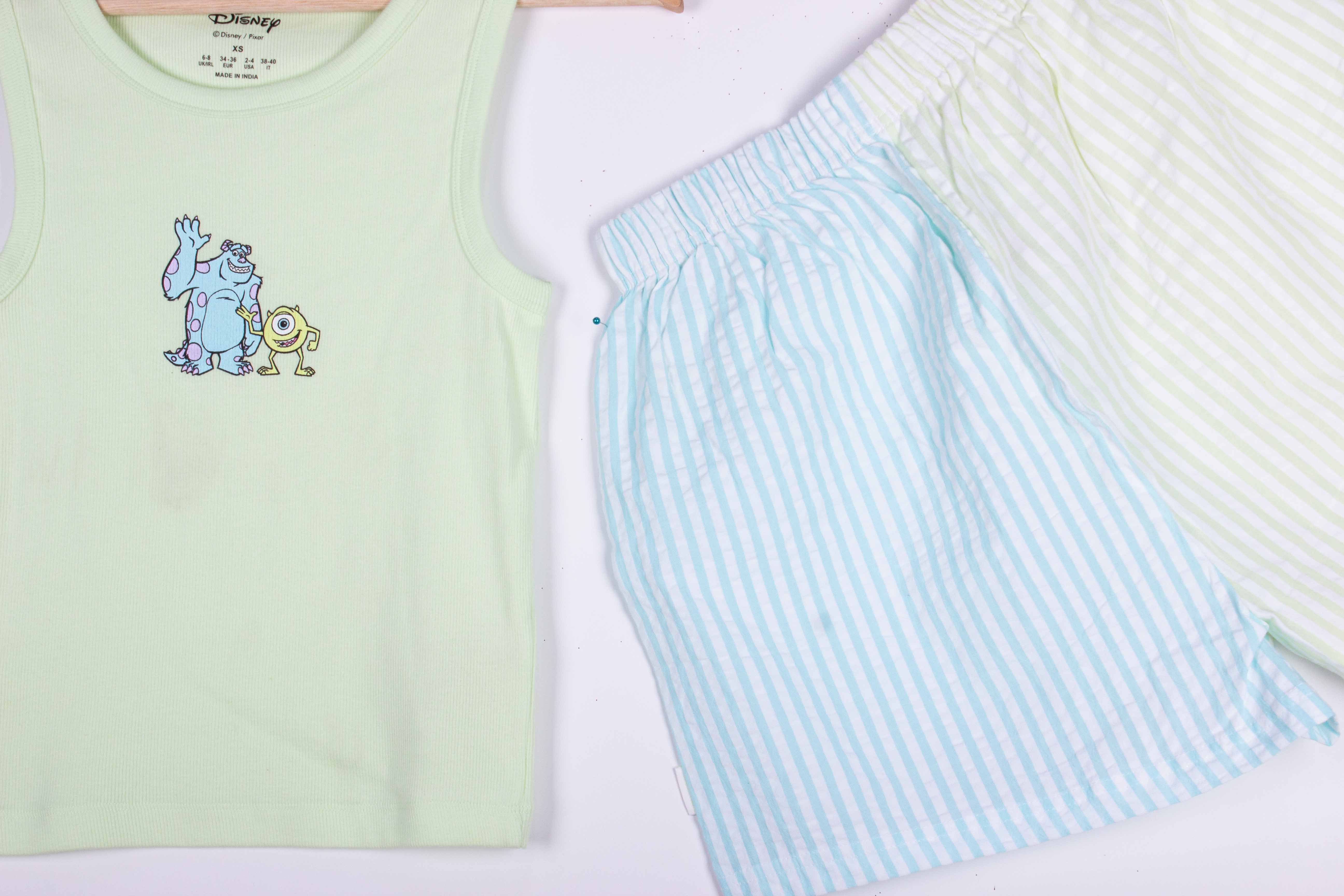 Multicolor Monsters Inc Shorts