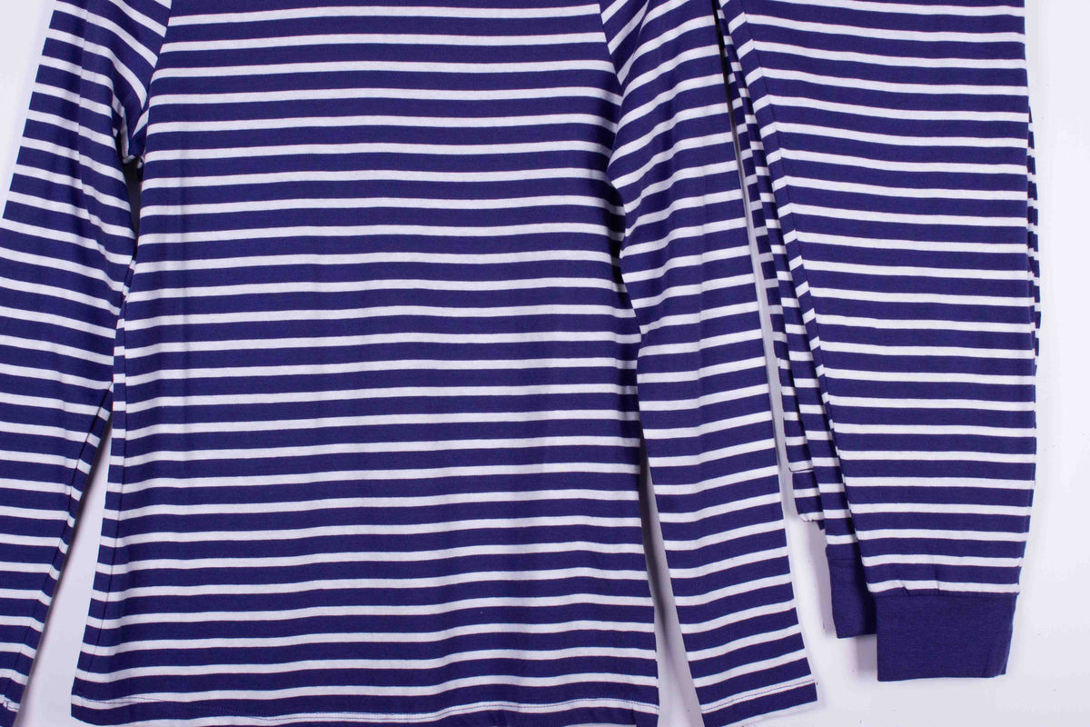 Navy Breton Stripes