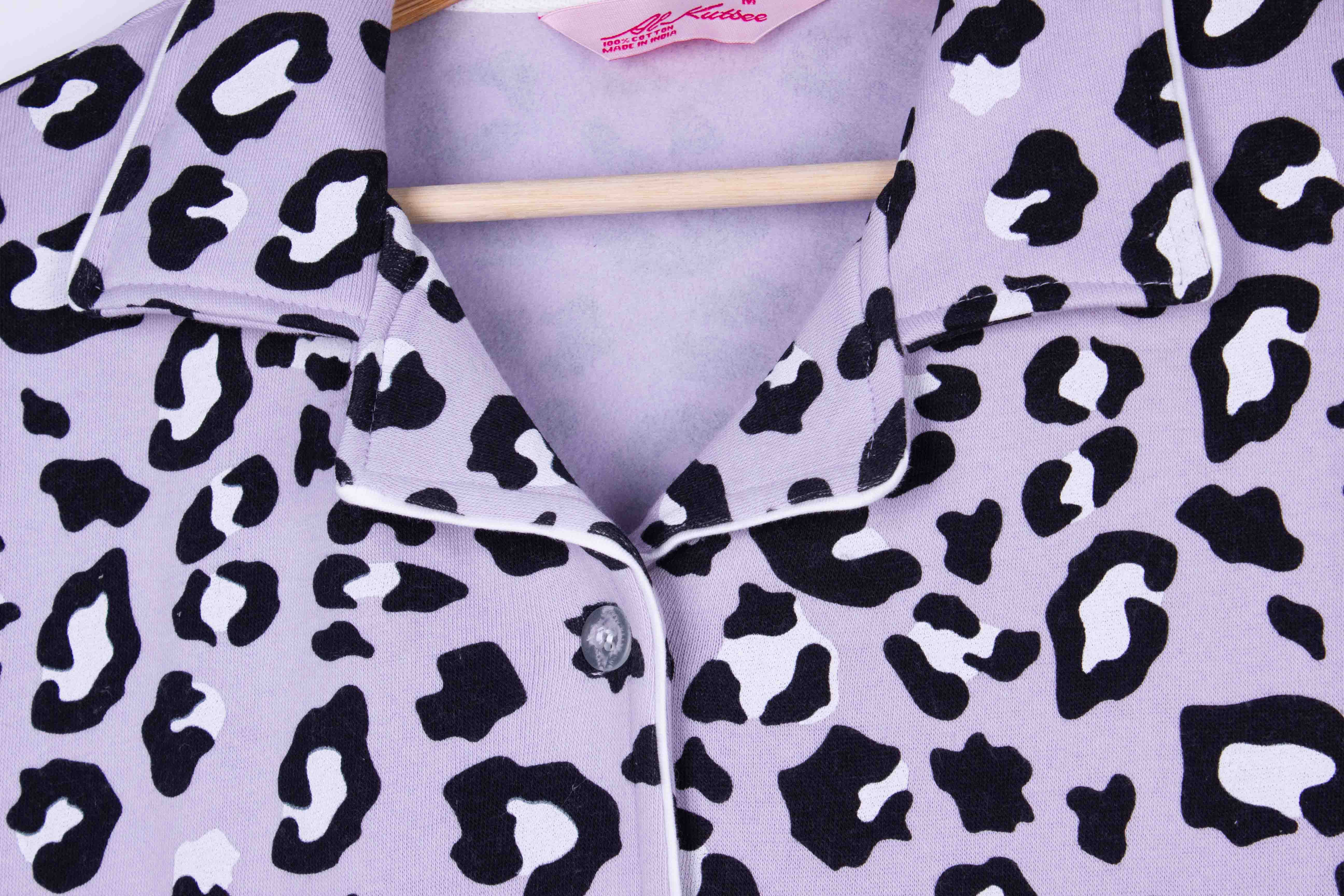 Lavender Leopard (Winter Material)