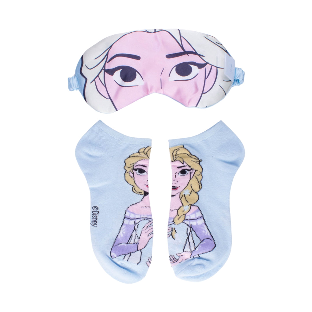 Frozen Elsa Sleep Mask & Cozy Socks Set