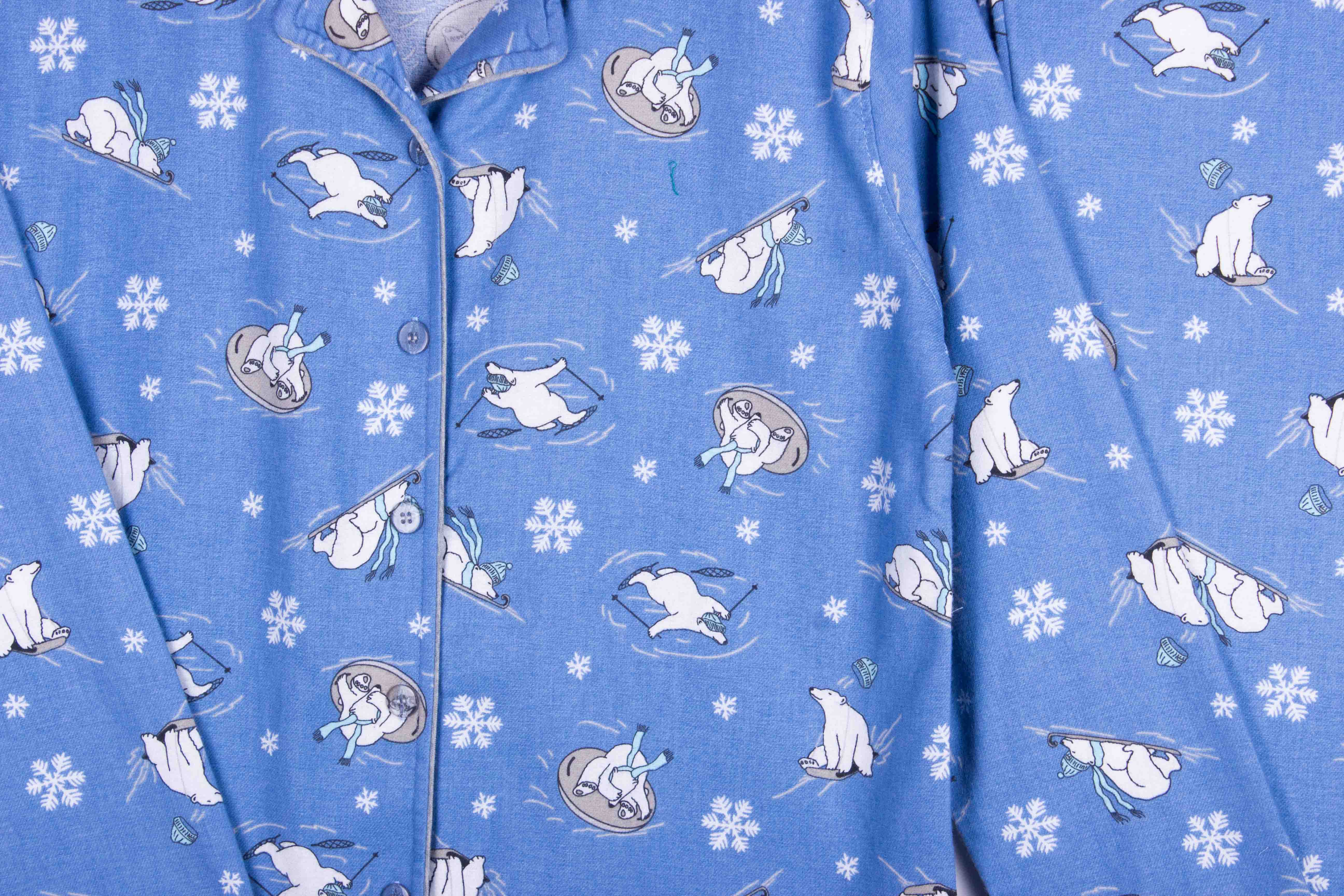 Frosty Blue Polar Bear