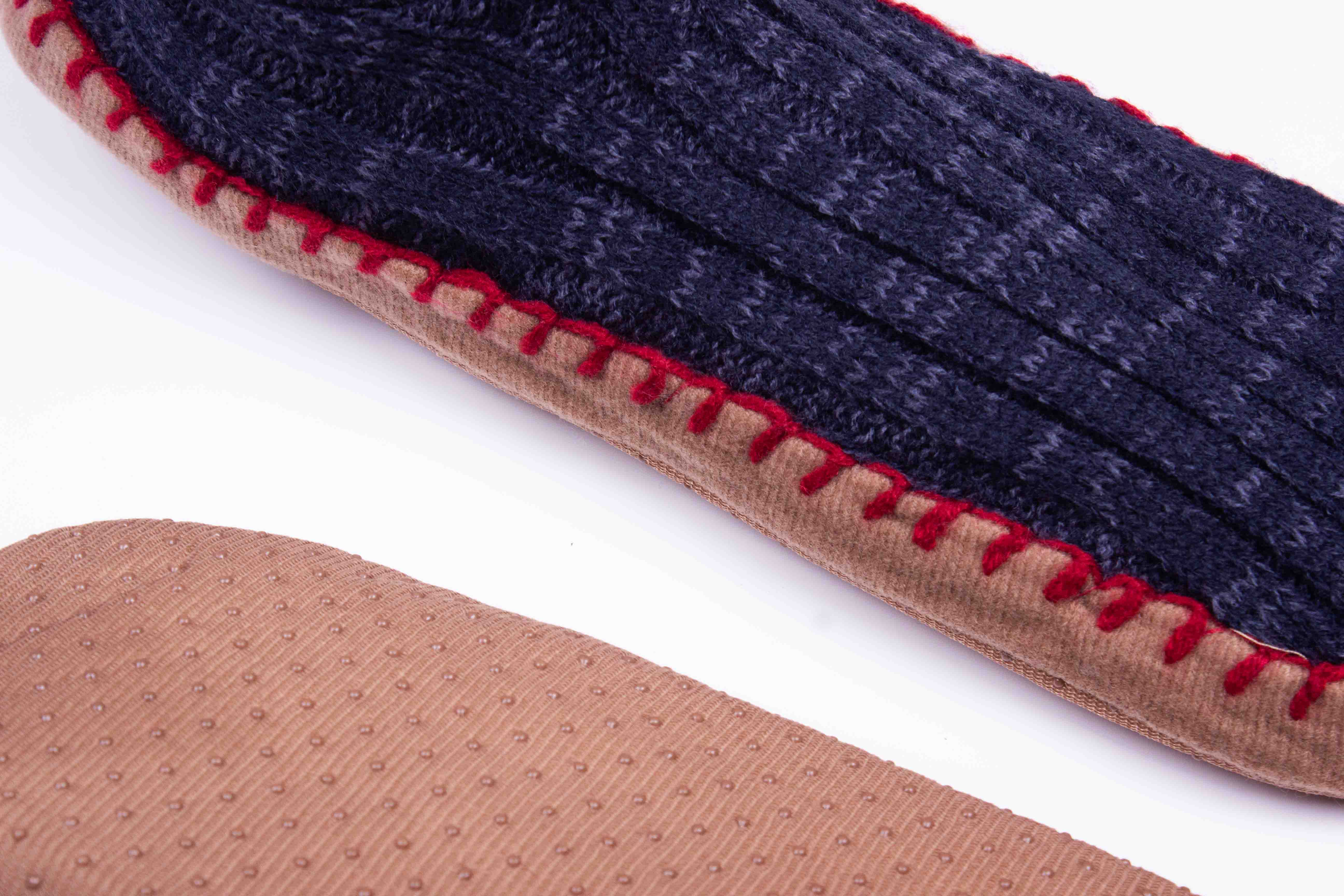 Midnight Ember Knit Sock Booties