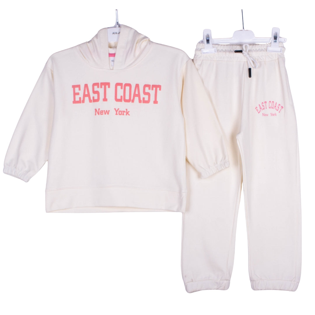 East Coast New York Cream Hoodie