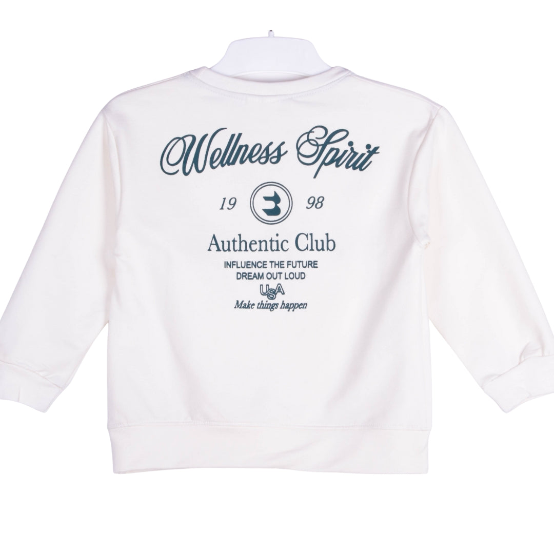 Wellness Club White Bell Bottom