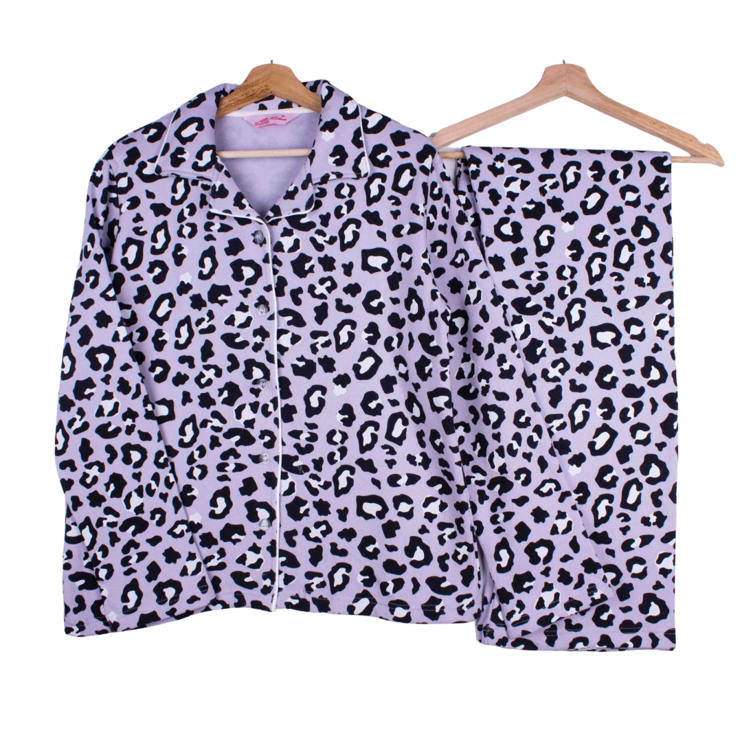 Lavender Leopard (Winter Material)