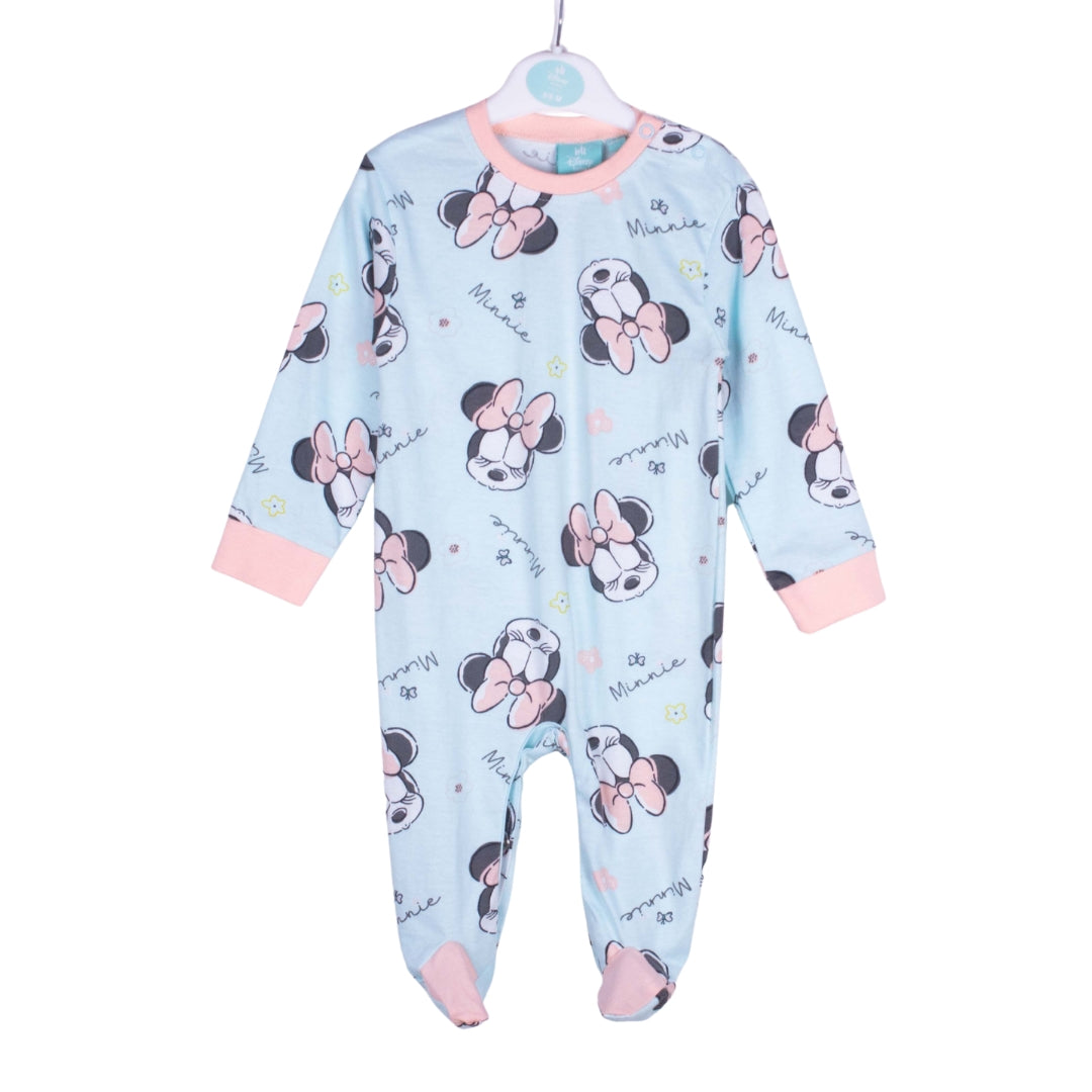 Pastel Minnie with Bow Romper
