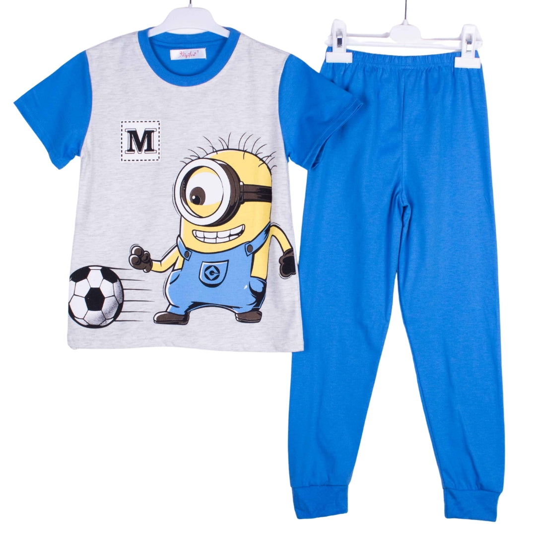 Blue Minion Soccer