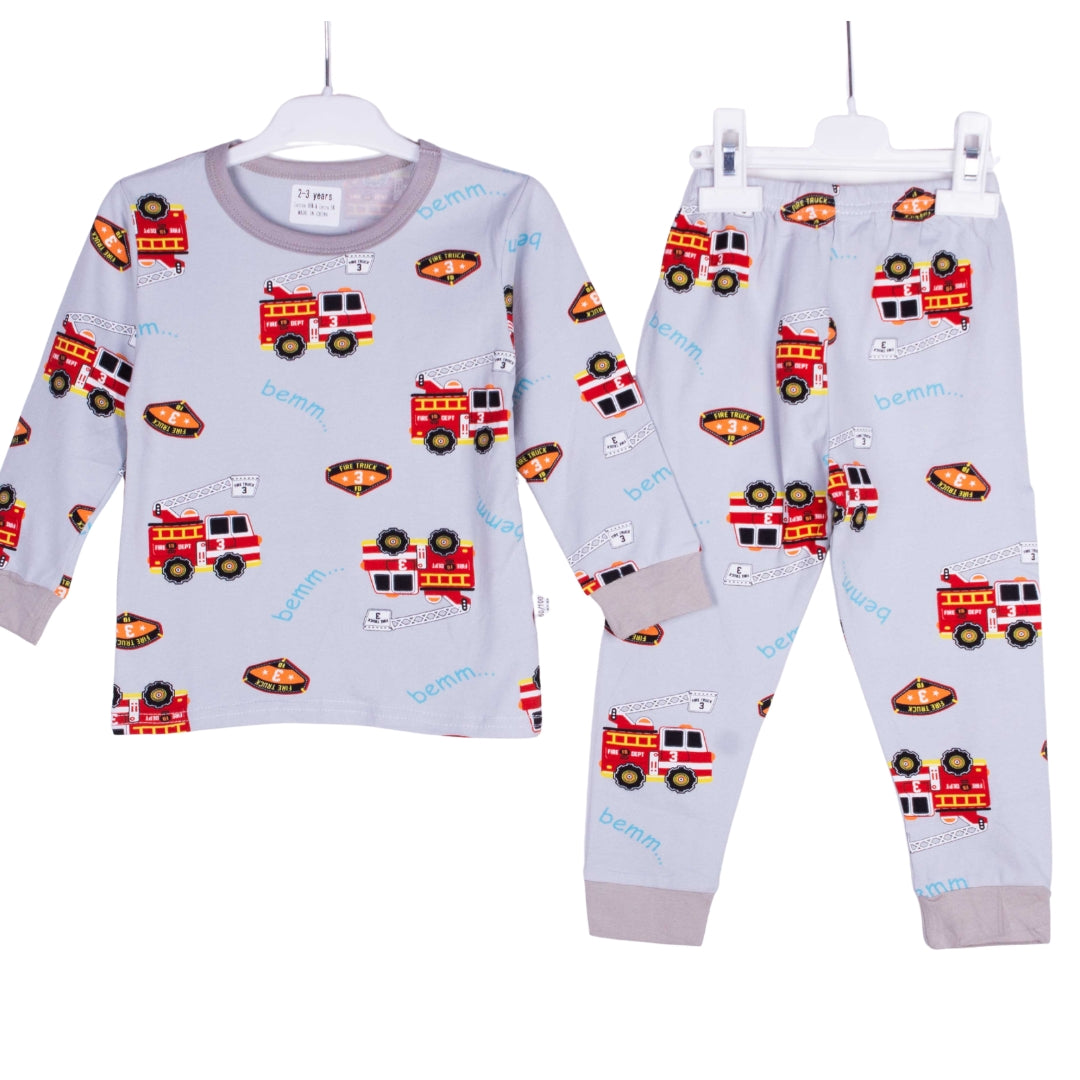 Grey Fire Trucks