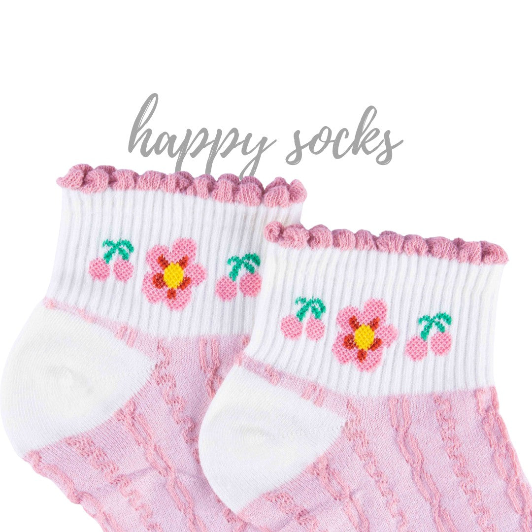 Hello Flowers 2-Pack – Ankle Socks