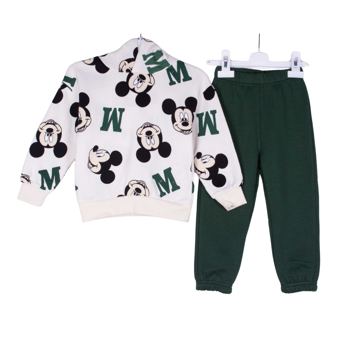 Mickey Forest Green Jogger