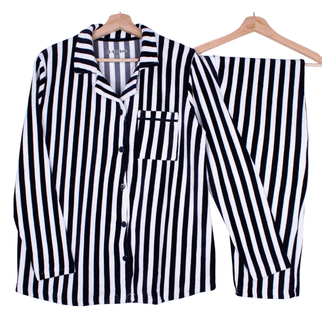 Midnight Stripe (Velvet-Like)