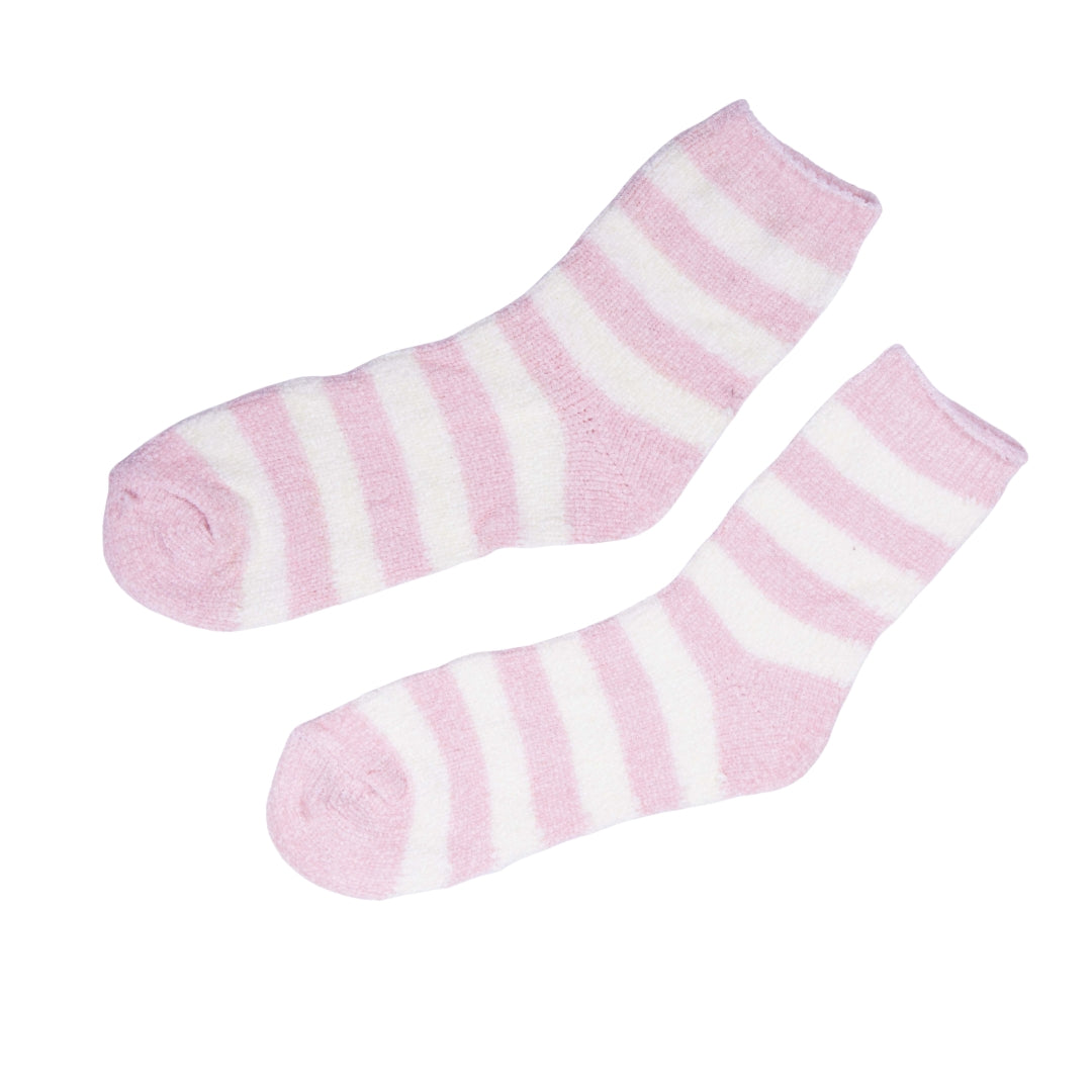 Blush Frost Comfort Stripe