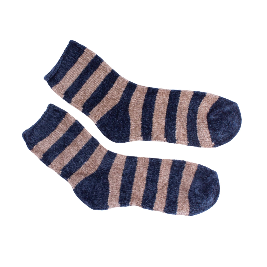 Midnight Mocha Stripes