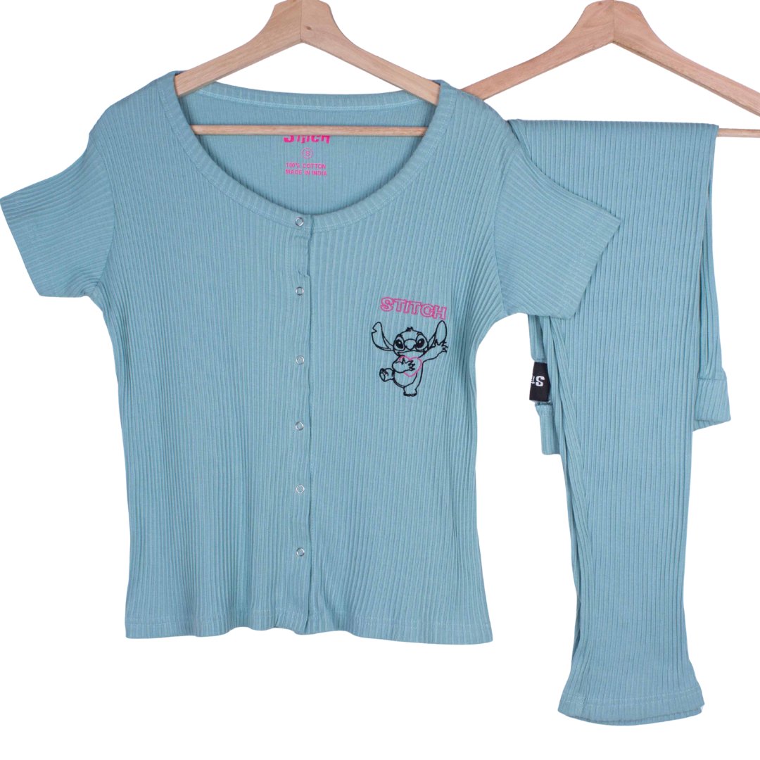 Cozy Thumper (Green - Ribbed Cotton)