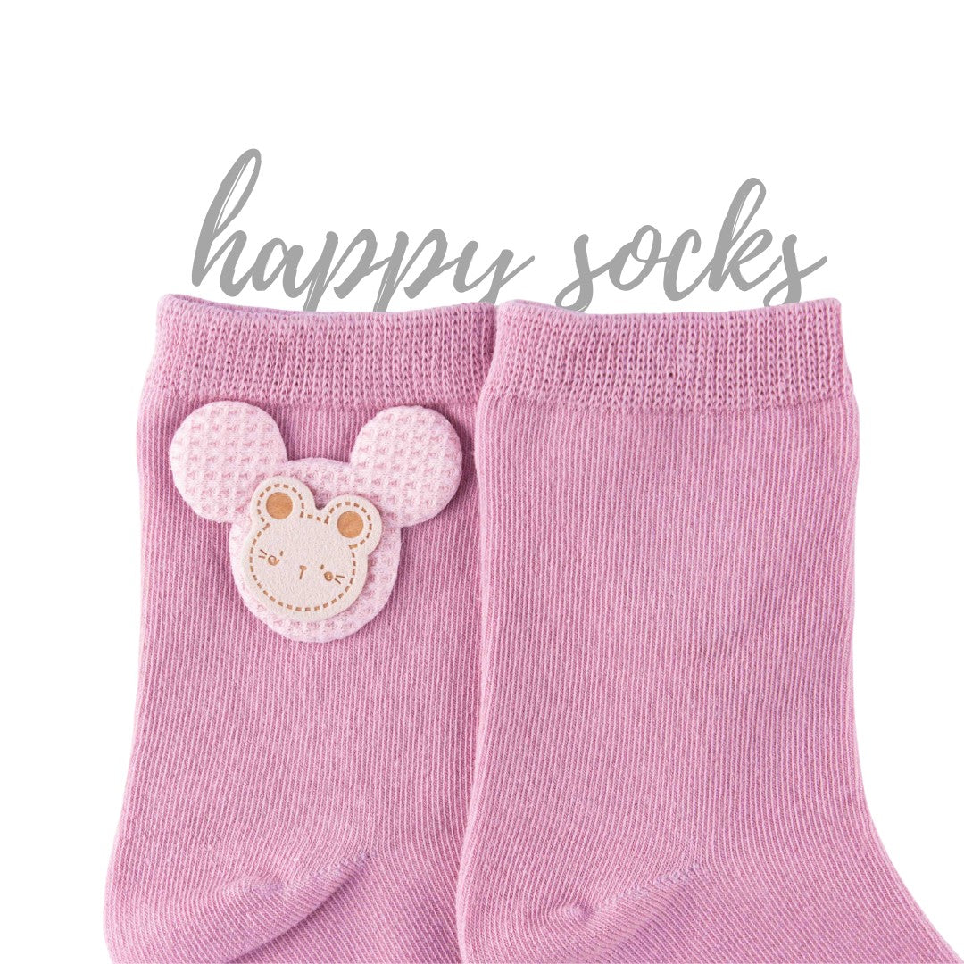 Whimsical Cutie Socks 3 pc Set