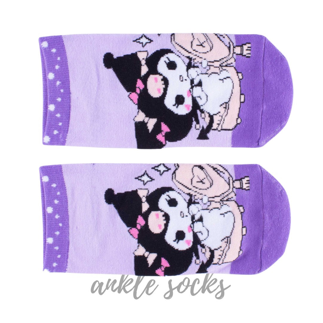 Cozy Kuromi (Ankle Socks)