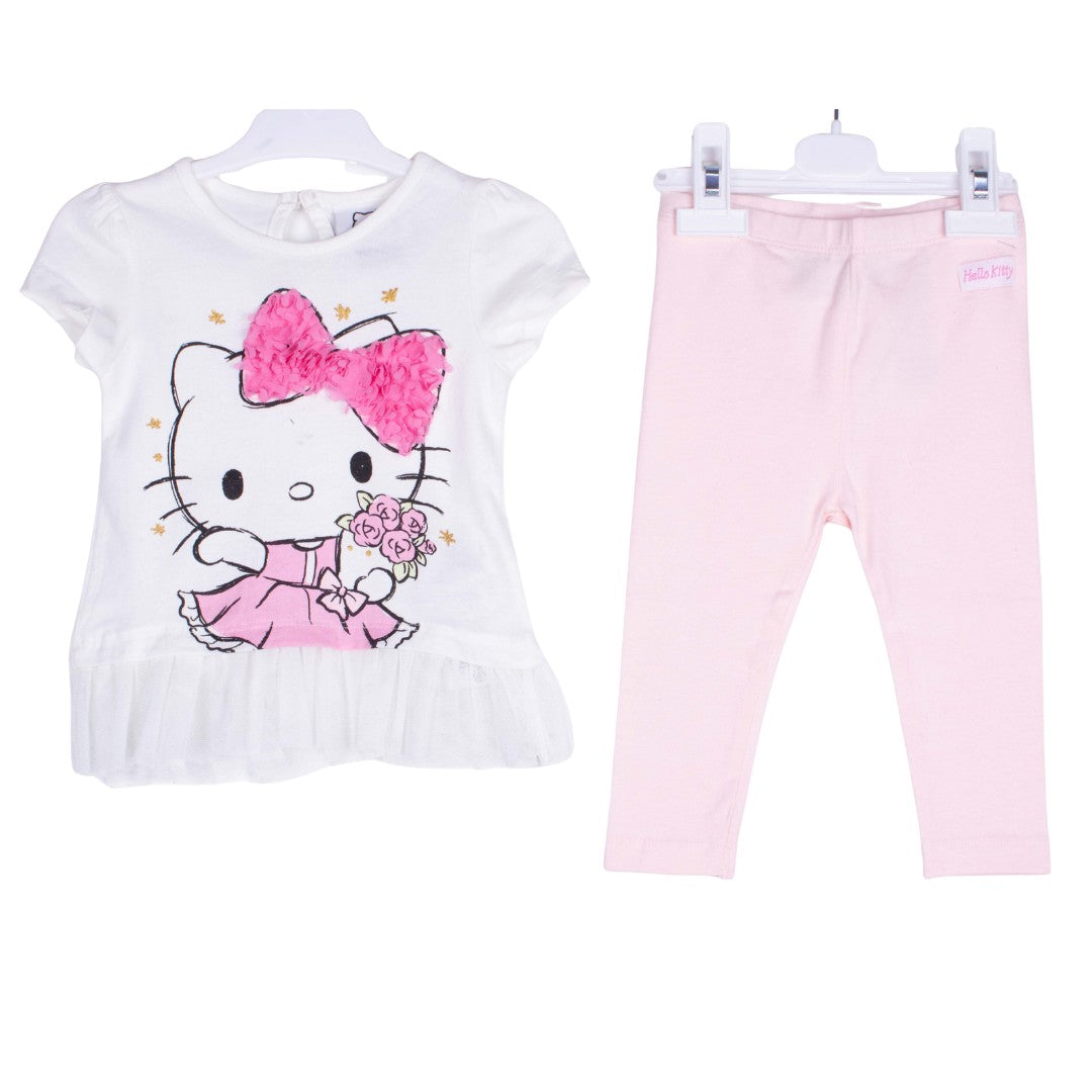 Hello Kitty Floral Bow