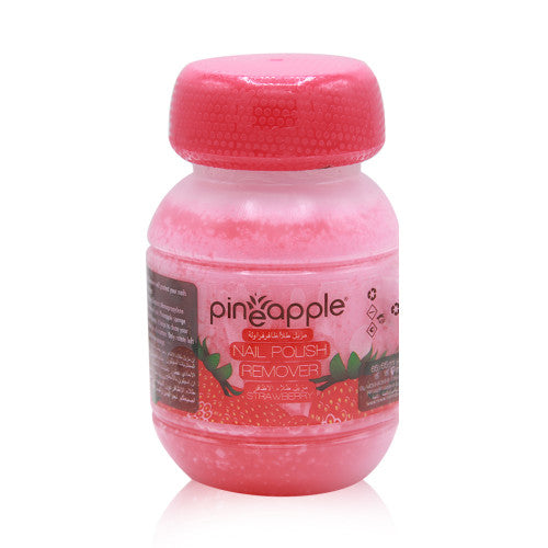 PINEAPPLE Nail Polish Remover Sponge (Strawberry)
