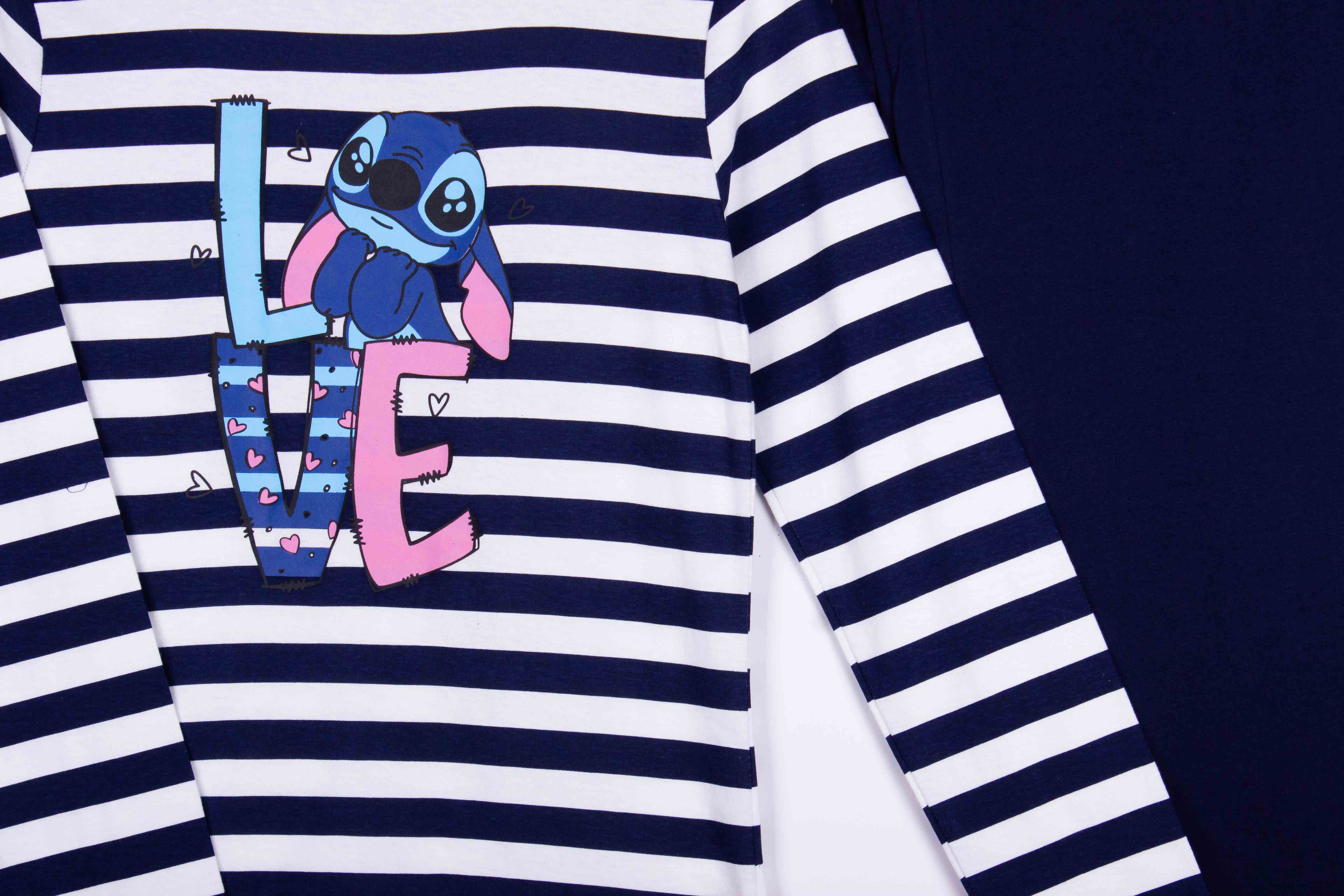 Stitch LOVE Striped
