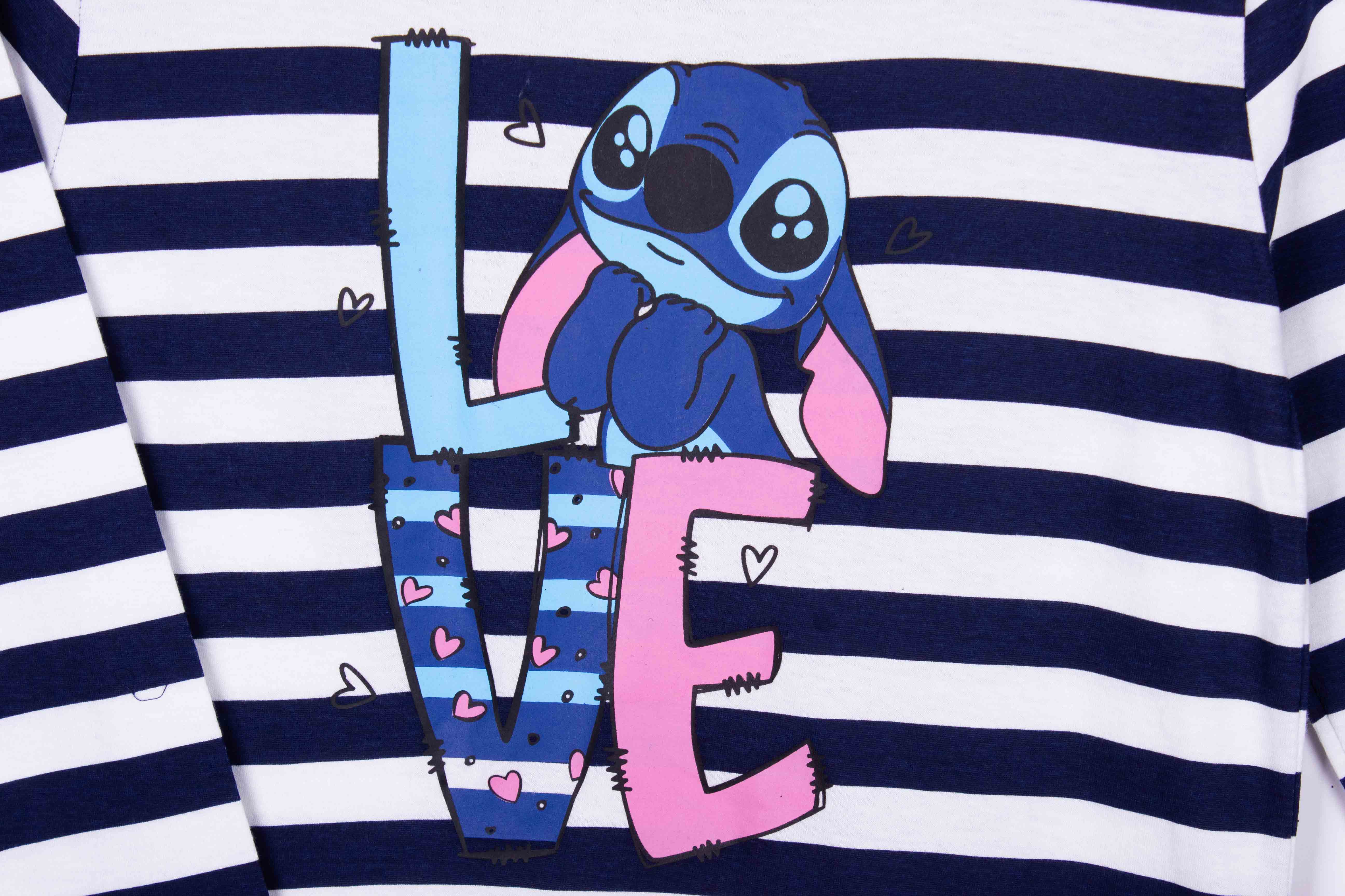 Stitch LOVE Striped