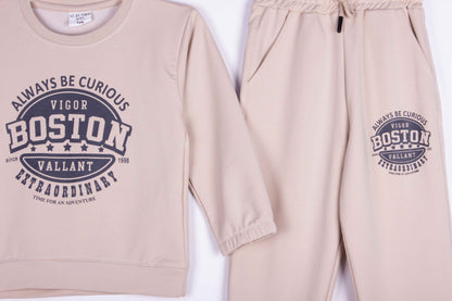 Boston Heritage Beige Sweat