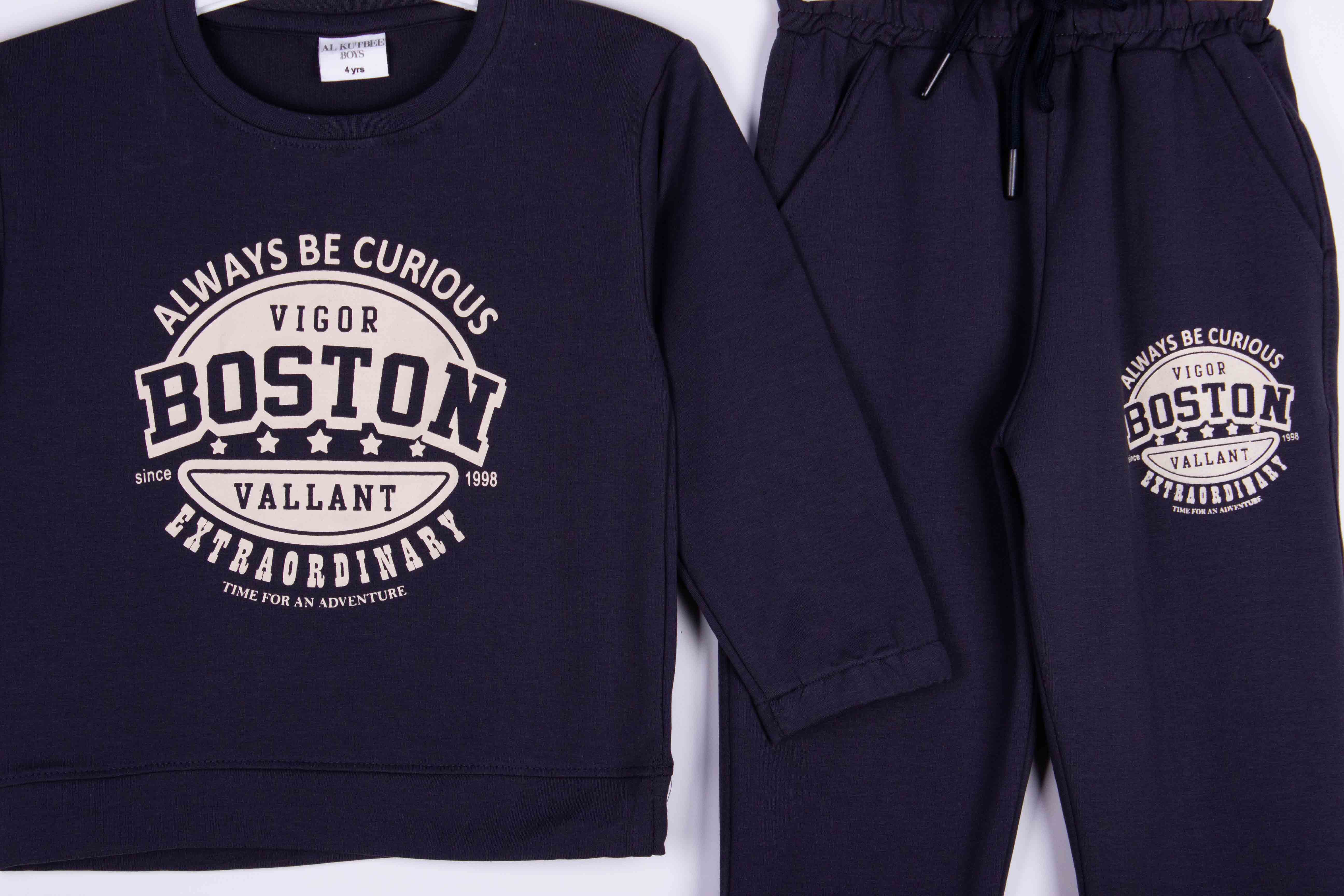 Boston Heritage Black Sweat