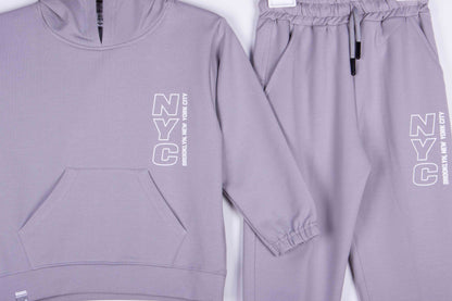 NYC Grey Sweat Hoodie