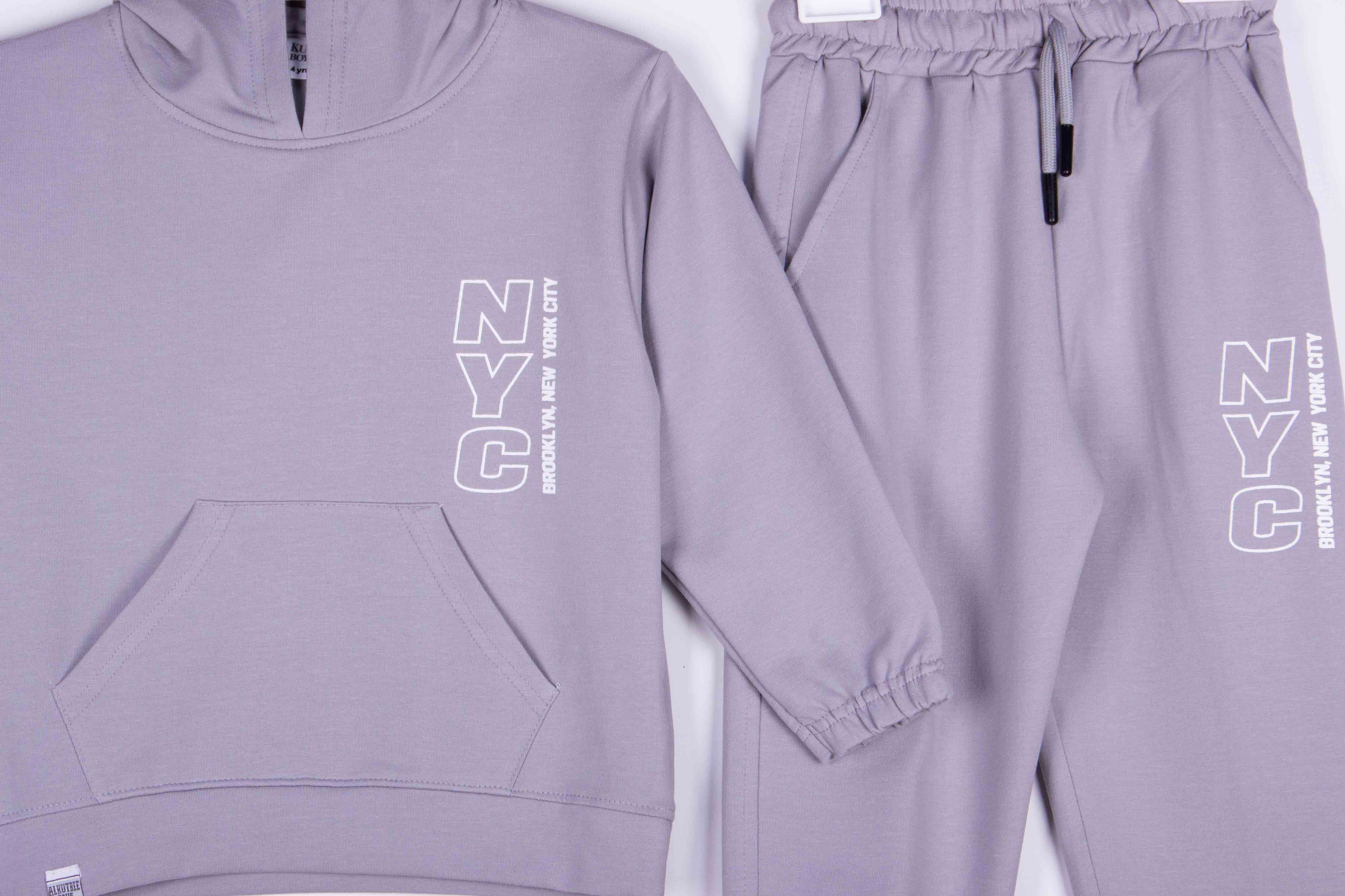 NYC Grey Sweat Hoodie