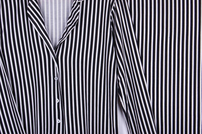 Midnight Stripe Lace