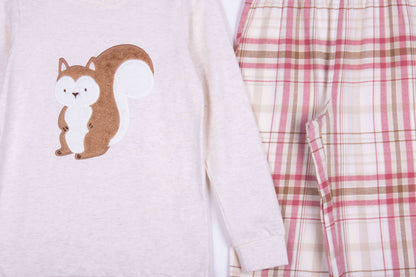 Playful Plush Squirrel