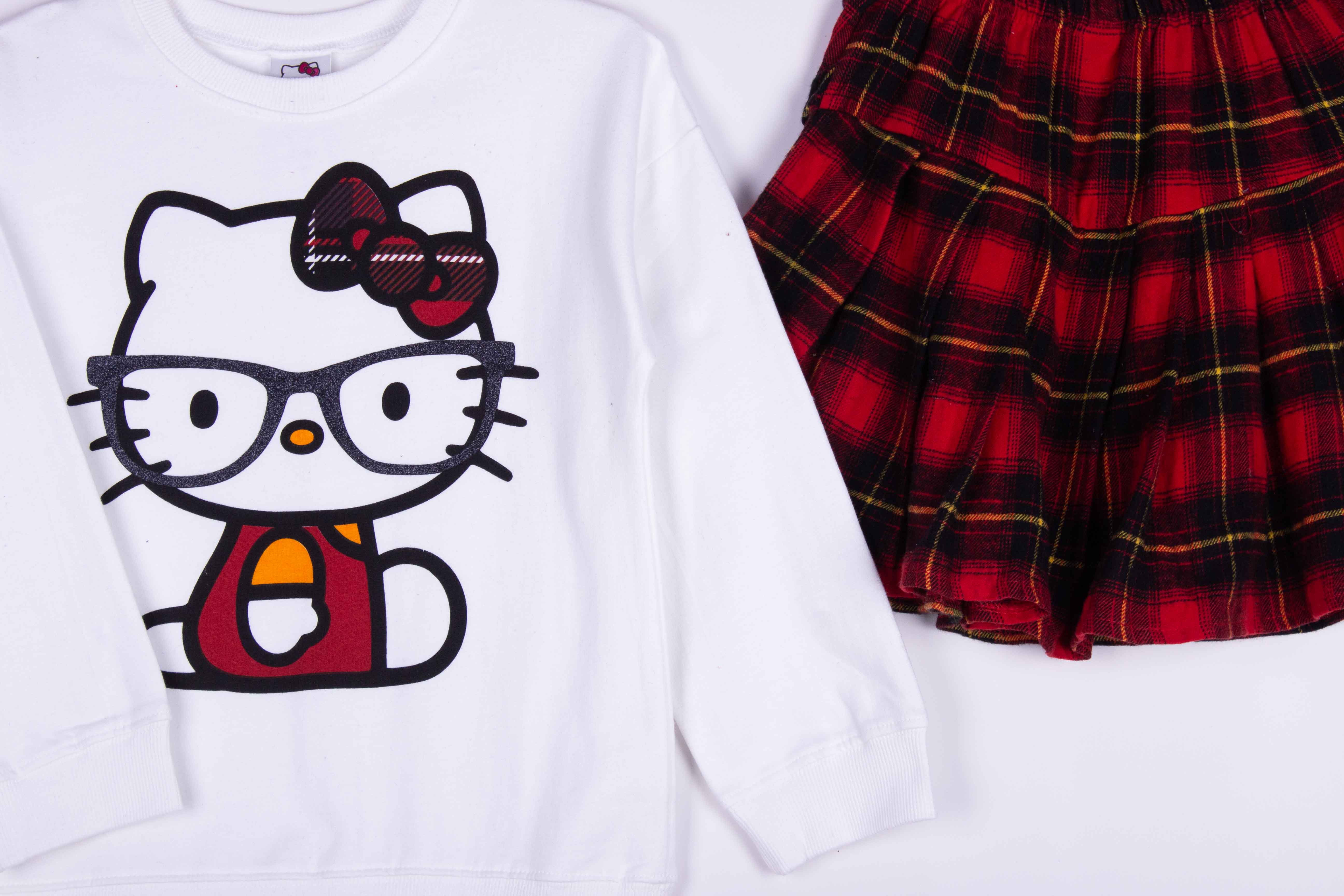 Hello Kitty Classic Tartan Skirt