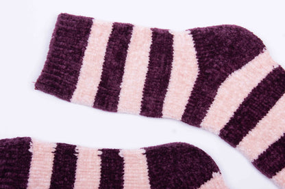 Plum Blush Stripe
