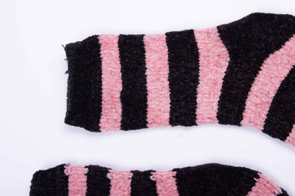 Pink Noir Stripe