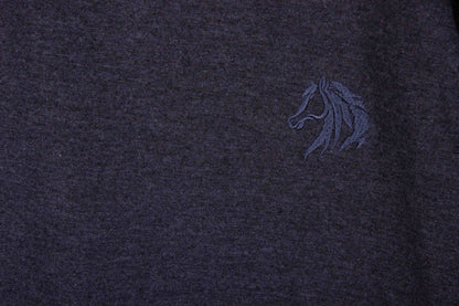 Charcoal Black & Sand Stripes